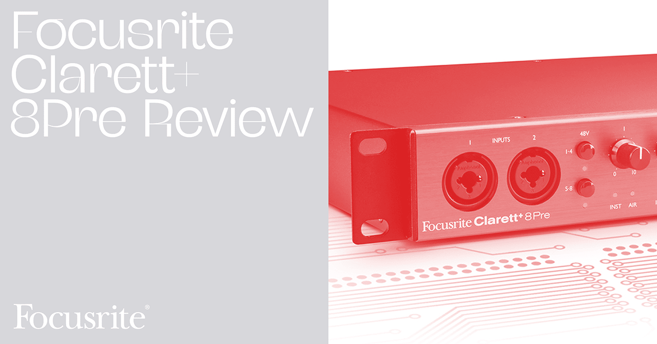 Sound On Sound誌（UK）による Focusrite Clarett+ 8Pre レビュー記事