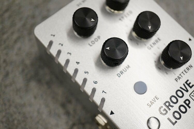 ルーパー＋リズムマシン、ループ保存可能に！MOOER GROOVE LOOP X2