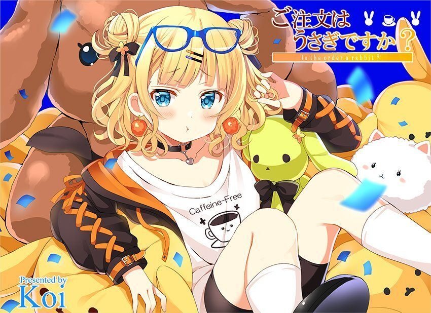 ごちうさのシャロのファンモデル作った｜閑咲あめ