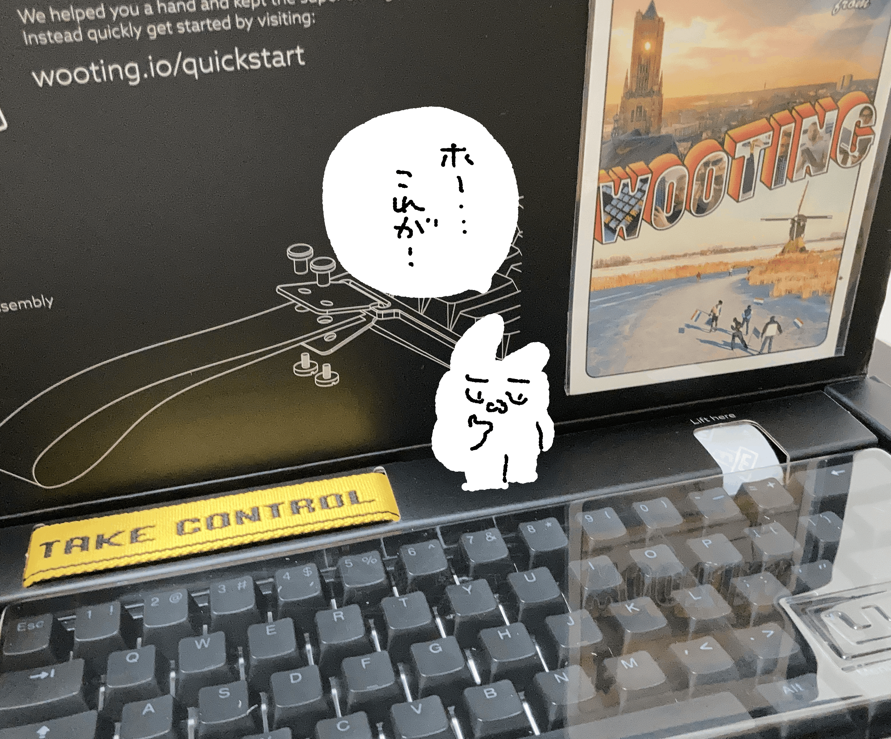 wooting60HEを買ったことと観た映画と休日の話と…ジムをやめることに