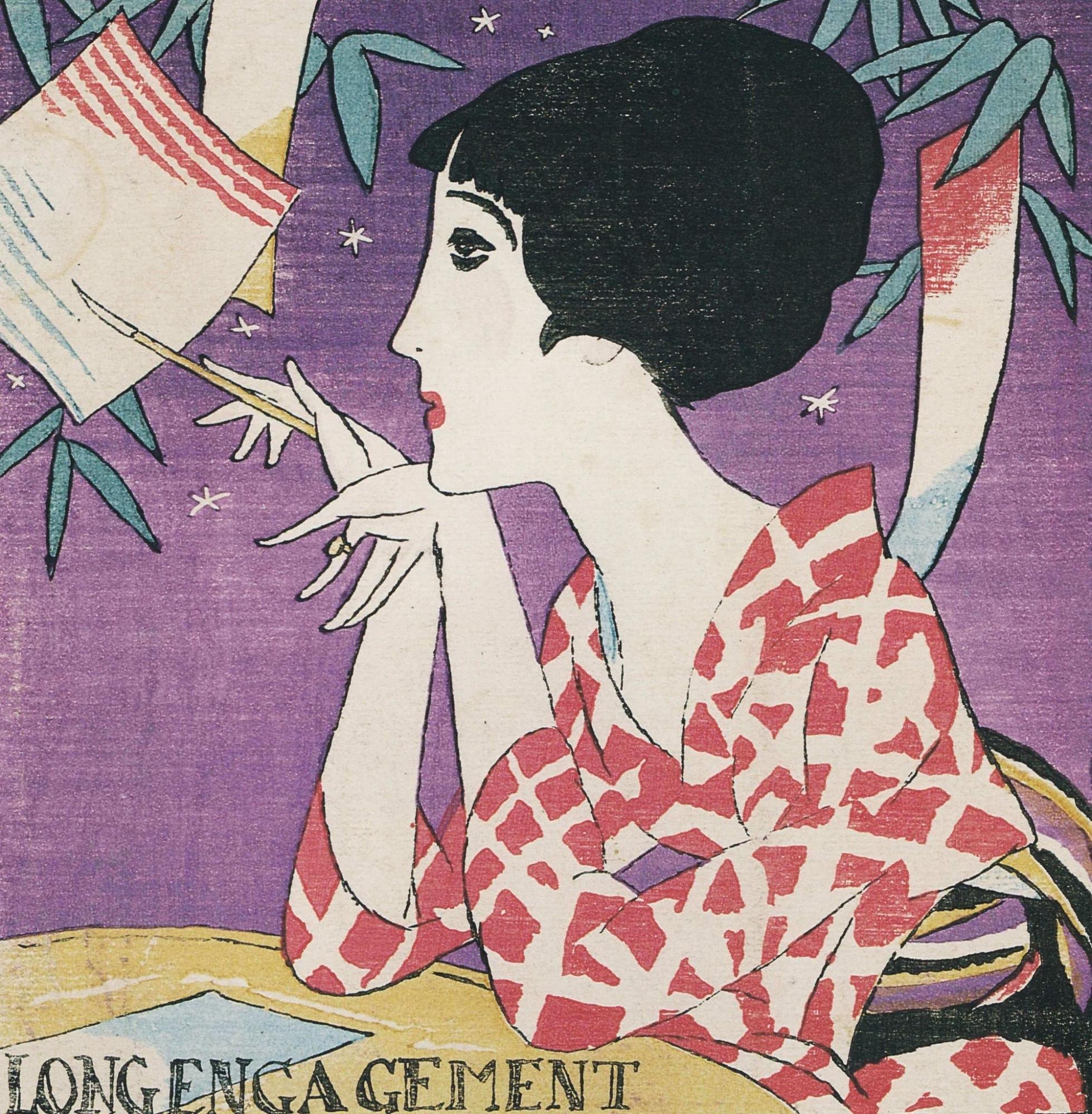 竹久夢二】大正ロマンの旗手として活躍した詩人画家｜日本花卉文化株式会社