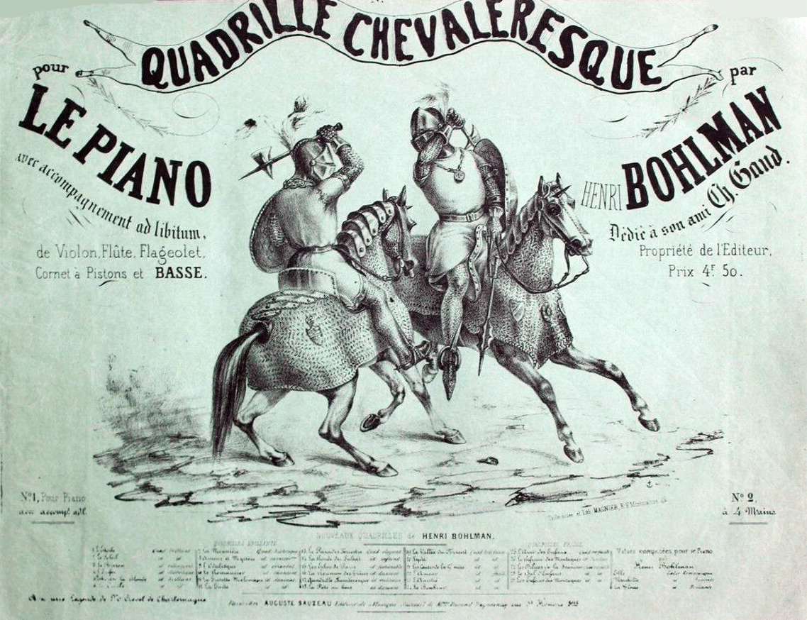 19世紀フランス社交界でのブルクミュラー『25のエチュード』フランス