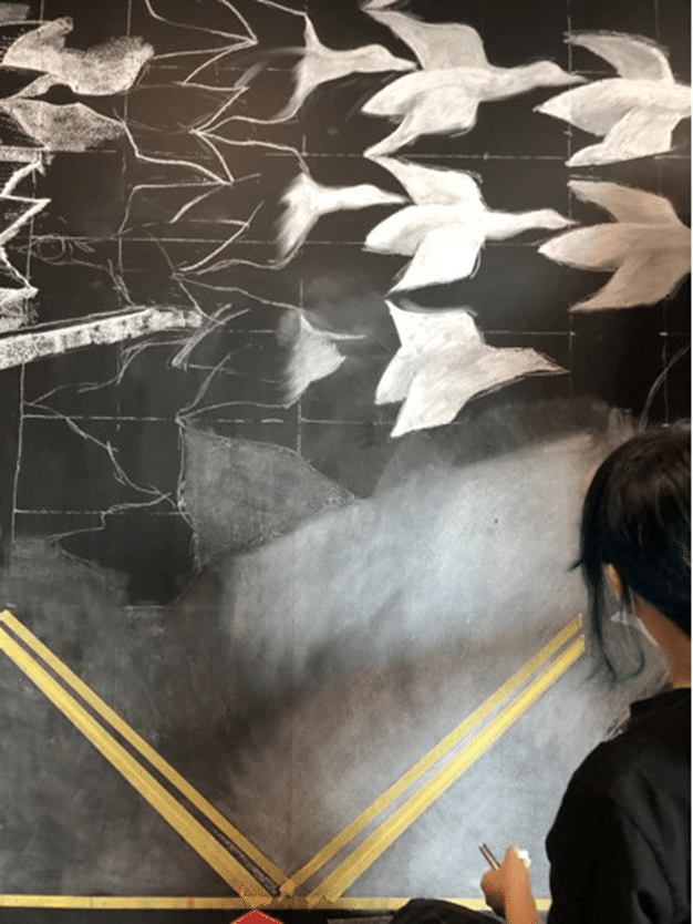 エッシャーの名画「昼と夜」がAITに登場！？ ー科学知識と芸術的技量の