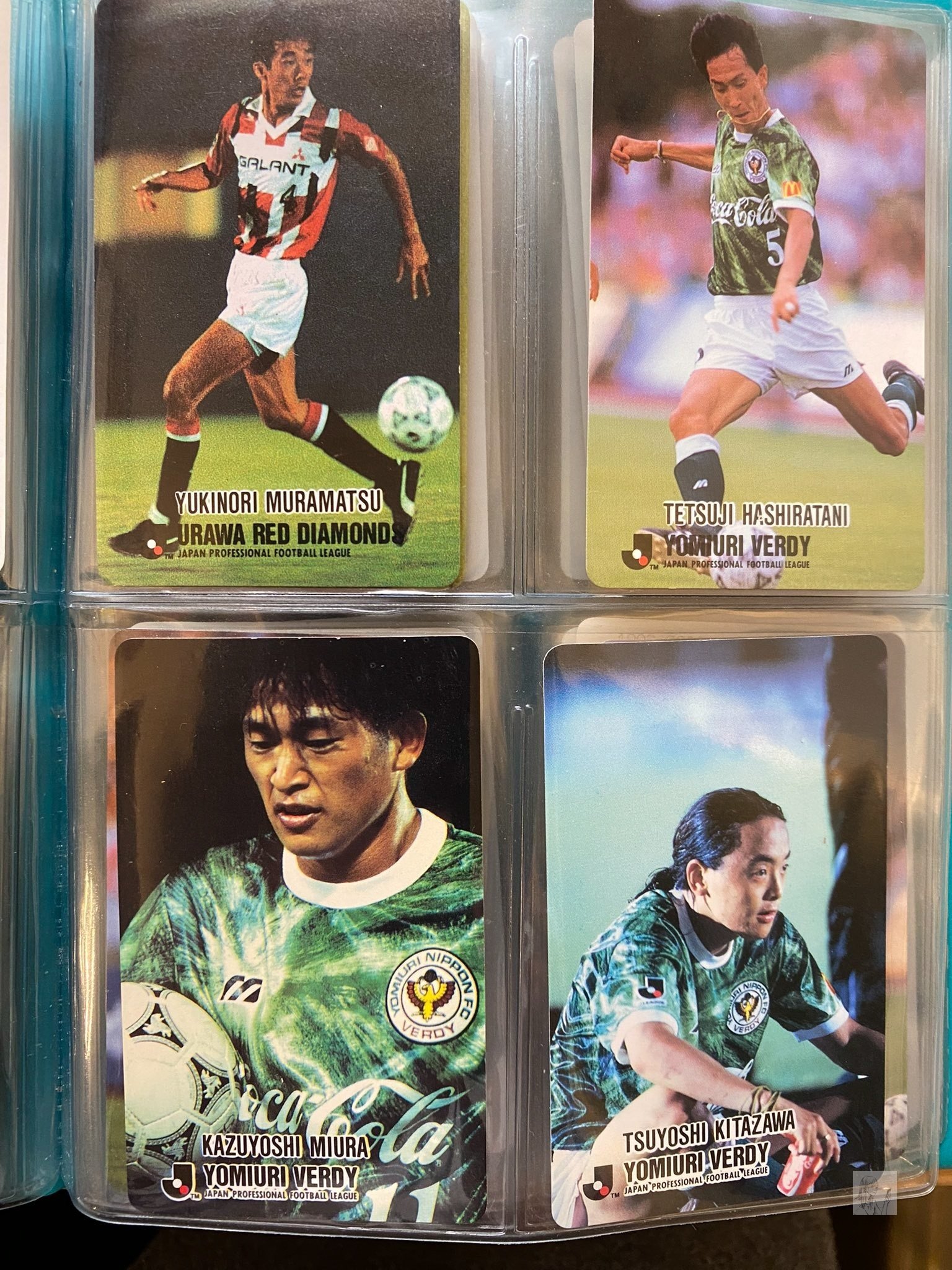 美品1994 94 カルビーJリーグカード コンプリート コンプ 276枚+チーム