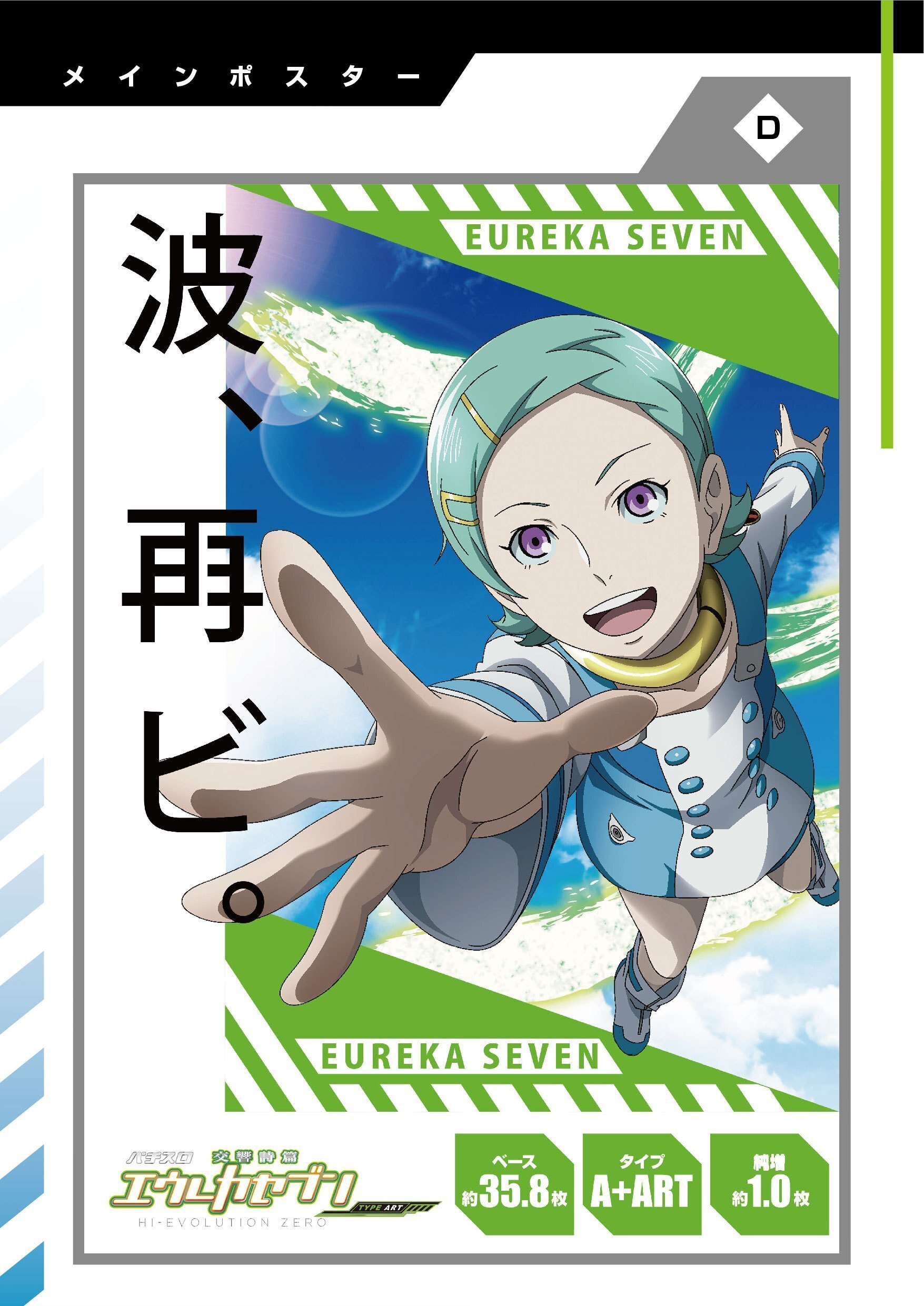 販促デザインのご提案》パチスロ交響詩篇エウレカセブン HI-EVOLUTION