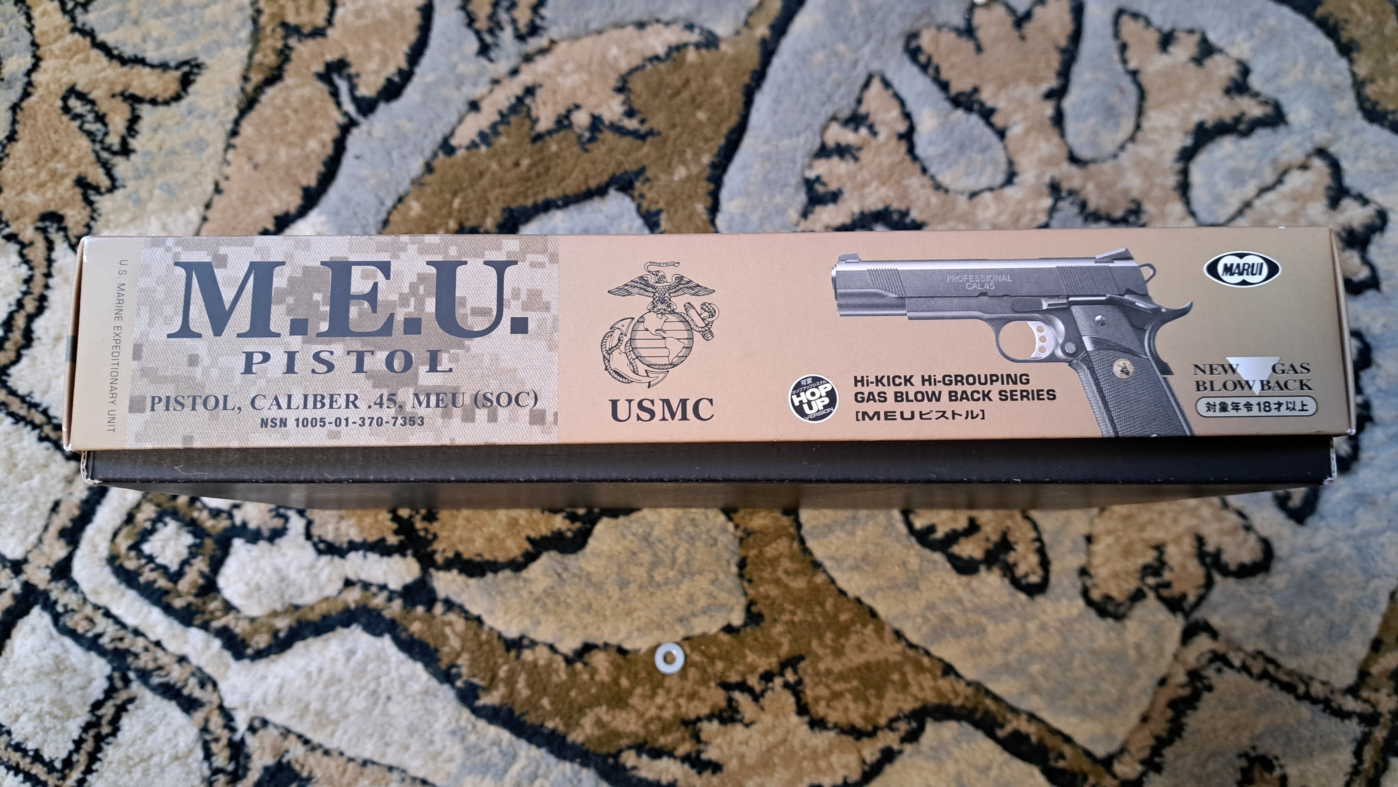 東京マルイ MEUピストル エアガンレビュー M45 MEU SOC｜郭公