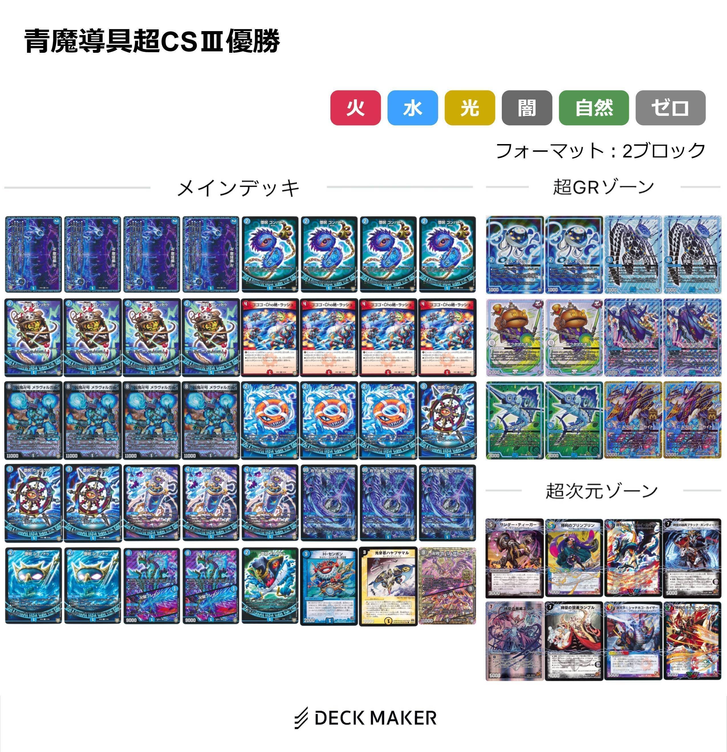 デュエルマスターズ ゲートボール デッキ ダムド デュエルマスターズ