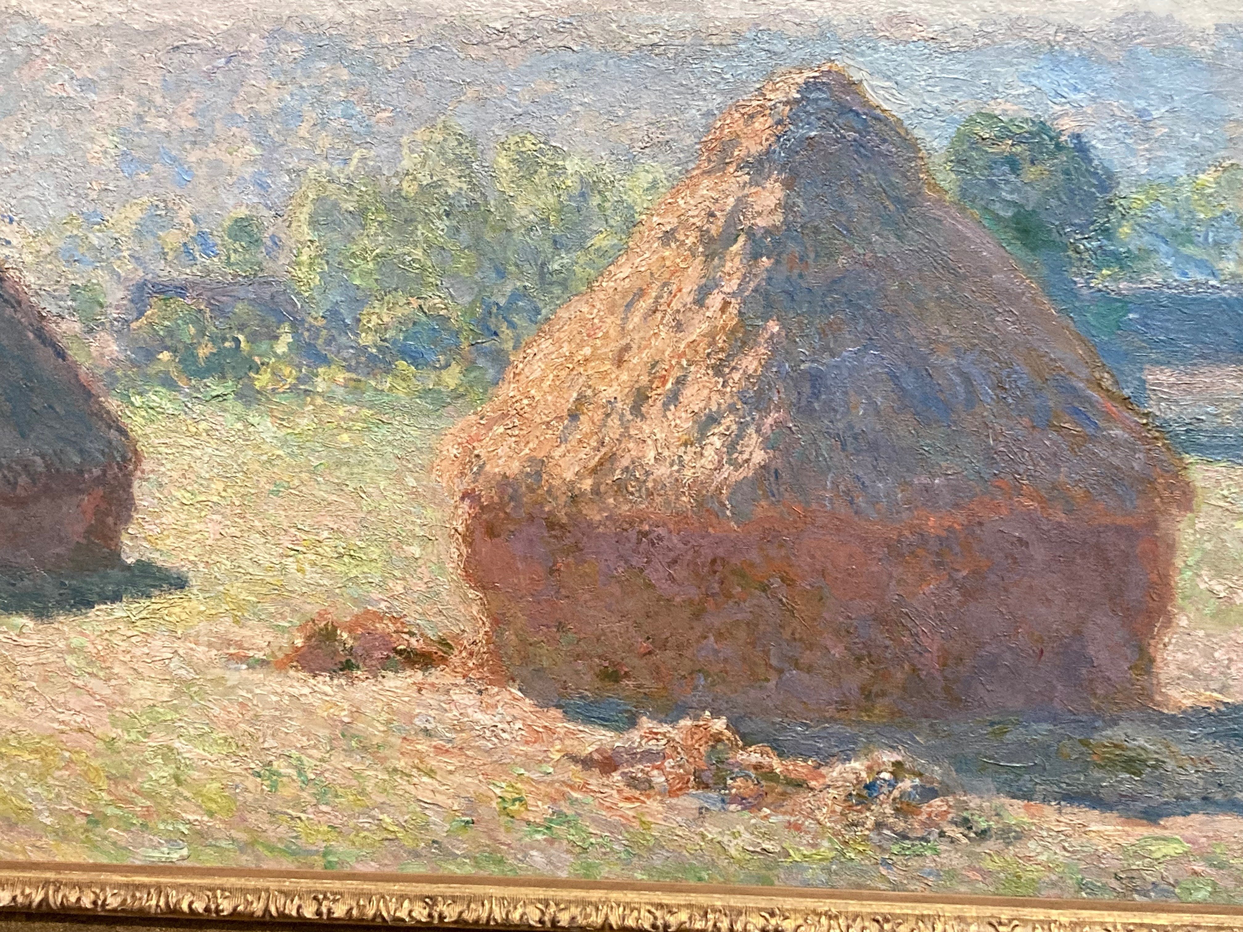 子供のためのオルセー美術館(76)ゴッホとモネの積みわら／刈り取られた