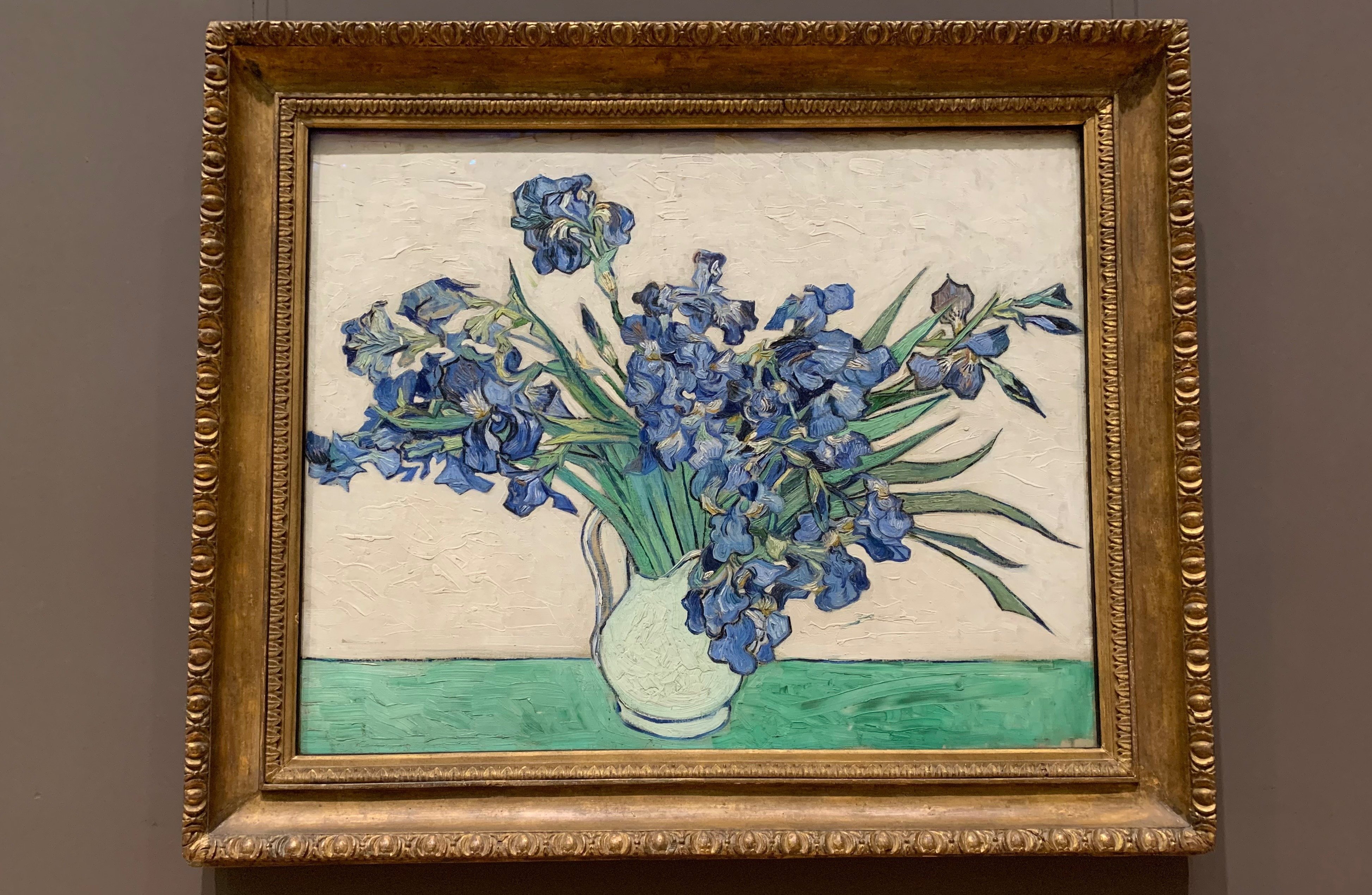 ゴッホと静物画展—伝統から革新へー【ふたつのアイリス】｜百合絵ッセイ