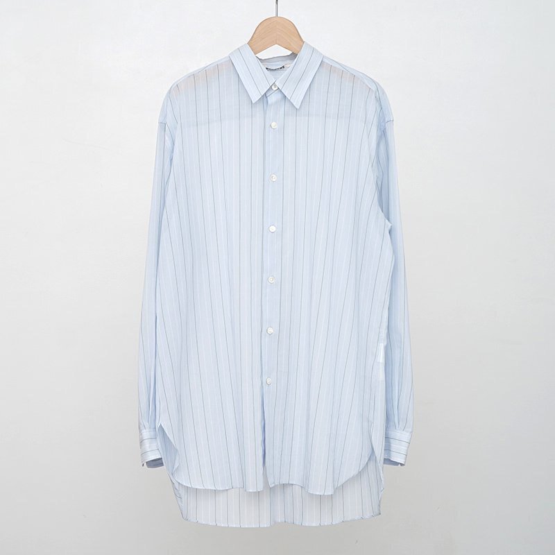 2024 S/S】【AURALEE オーラリー】HARD TWIST FINX ORGANDY STRIPE