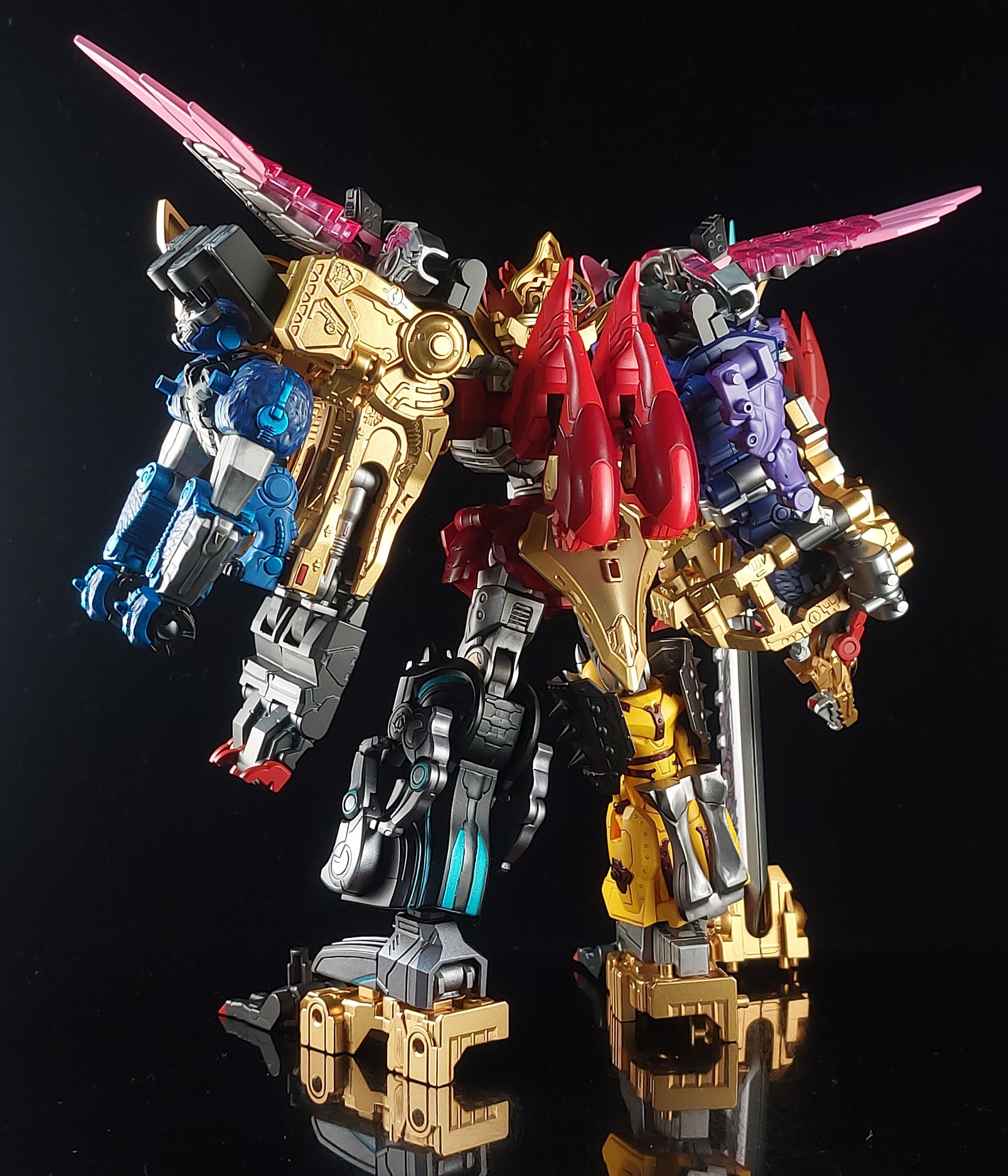 ミニプラ トラドラゴンジン＆オミコシフェニックス 完成版 トラ