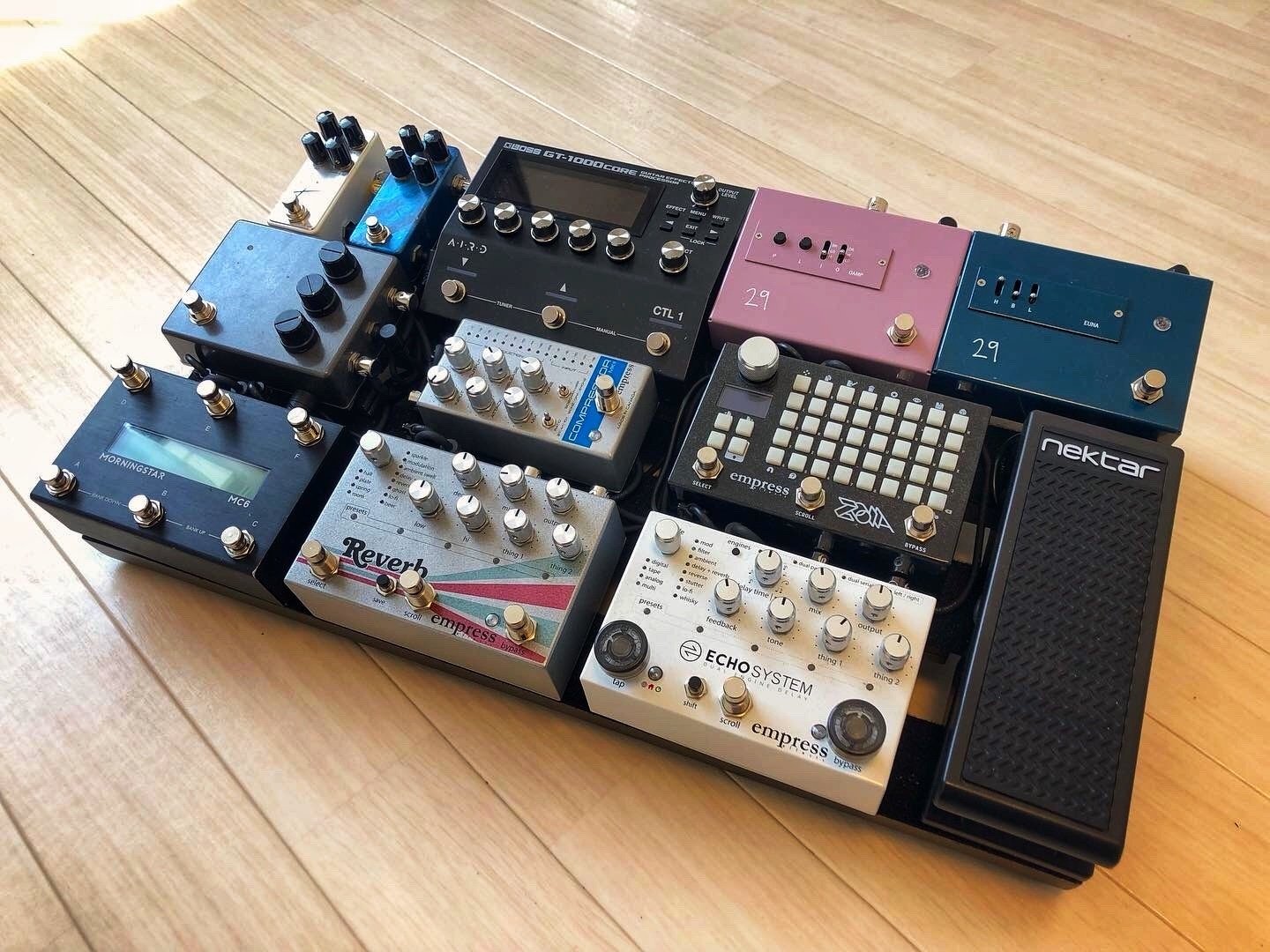 エフェクターボードについて｜カワマタカズヤ