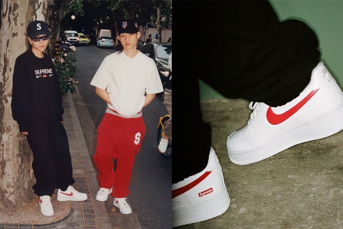 5/18発売！Supreme × Nike Air Force 1 Low China Exclusive 