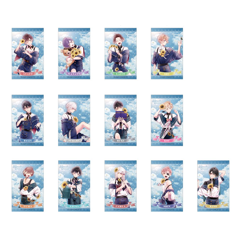 🌹DIABOLIK LOVERS🌹 Millennium Summer グッズ発売!! ｜Rejet official