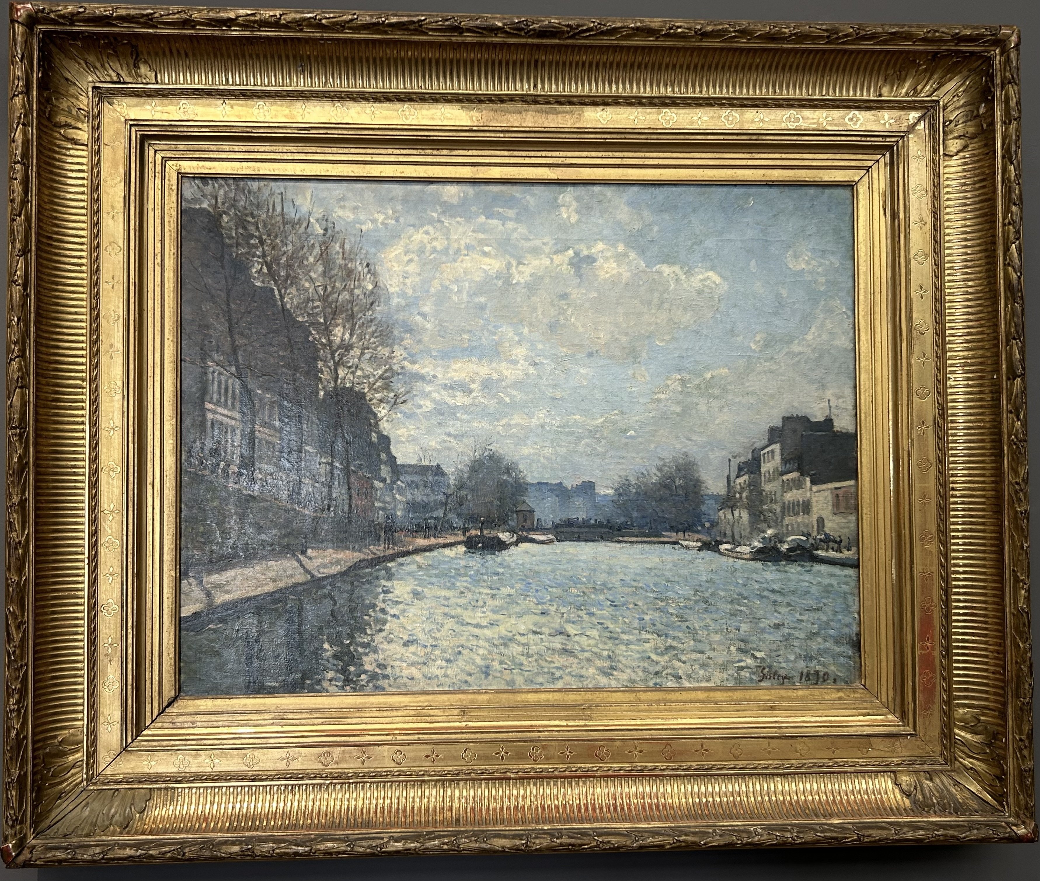 子供のためのオルセー美術館(131)空をうつす運河の水/印象派の絵を最初