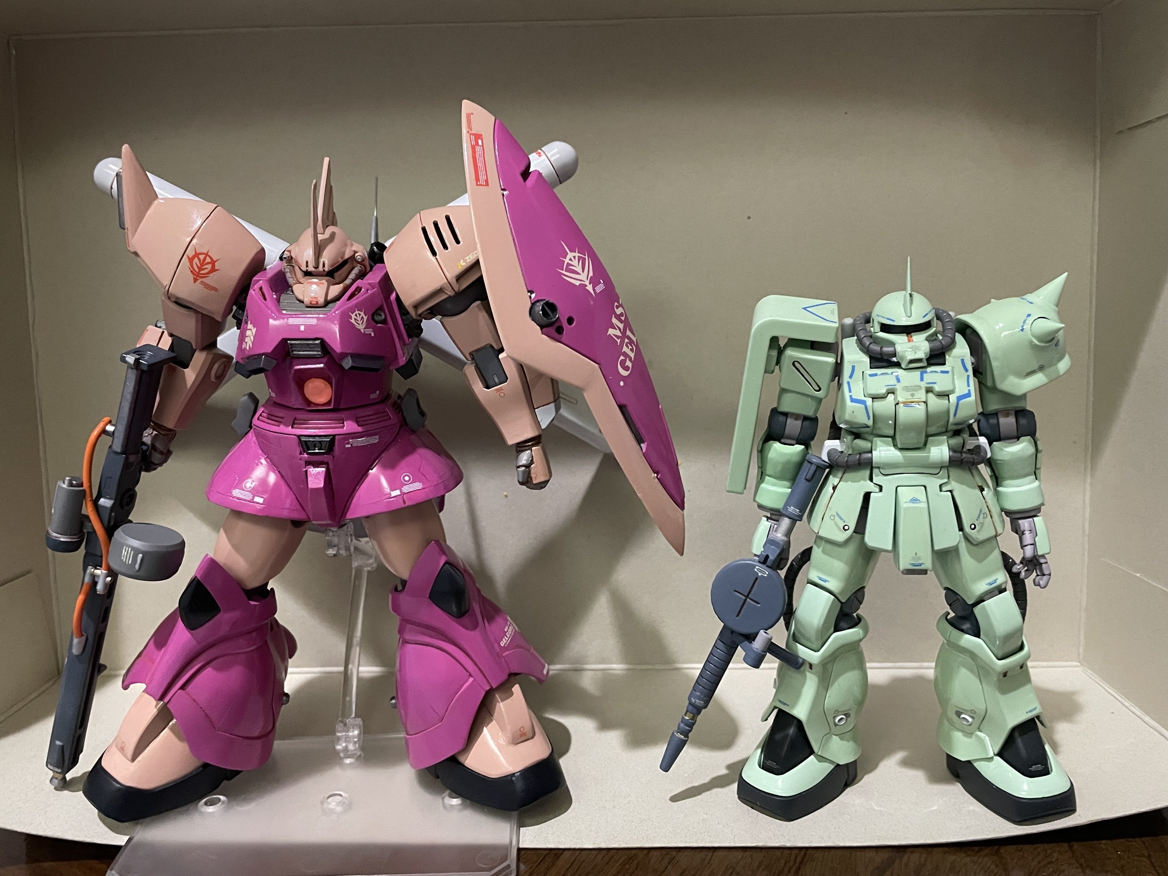 1/144ゲルググマリーネシーマカスタムをつくってみた｜こねこなめこ