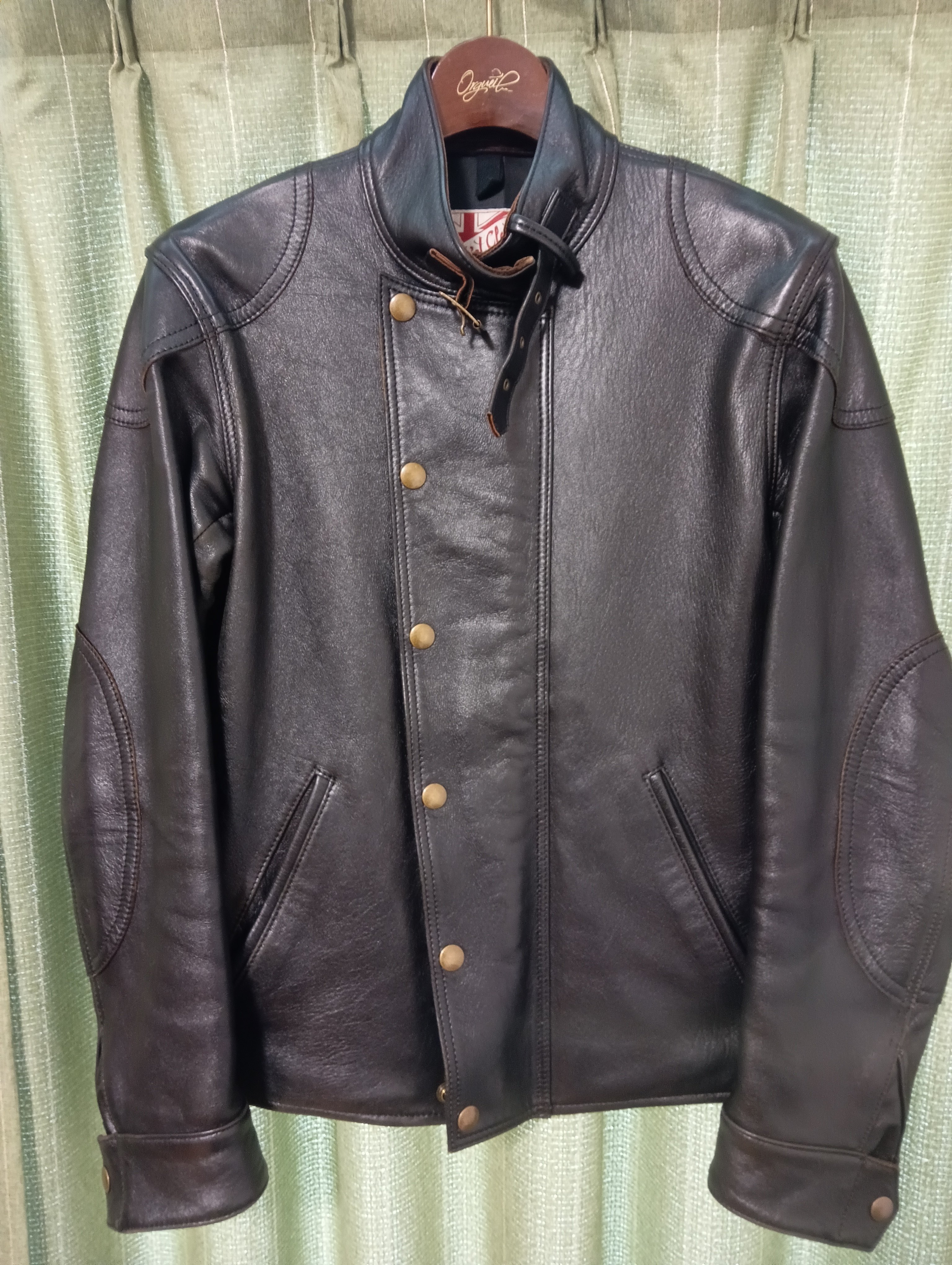 ADDICT CLOTHES AD-09 ULSTER JACKET (シープスキン)｜世界の革ジャン集