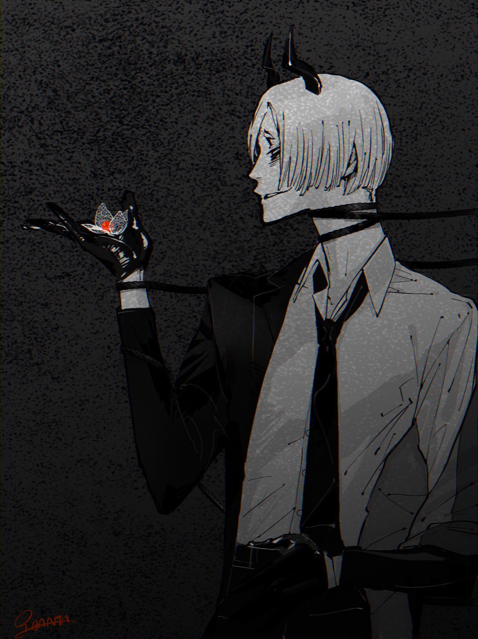 鬼灯の絵のこと｜9番太