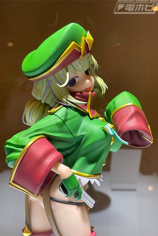 魔法少女にあこがれて』レオパルトフィギュアの彩色見本が初公開