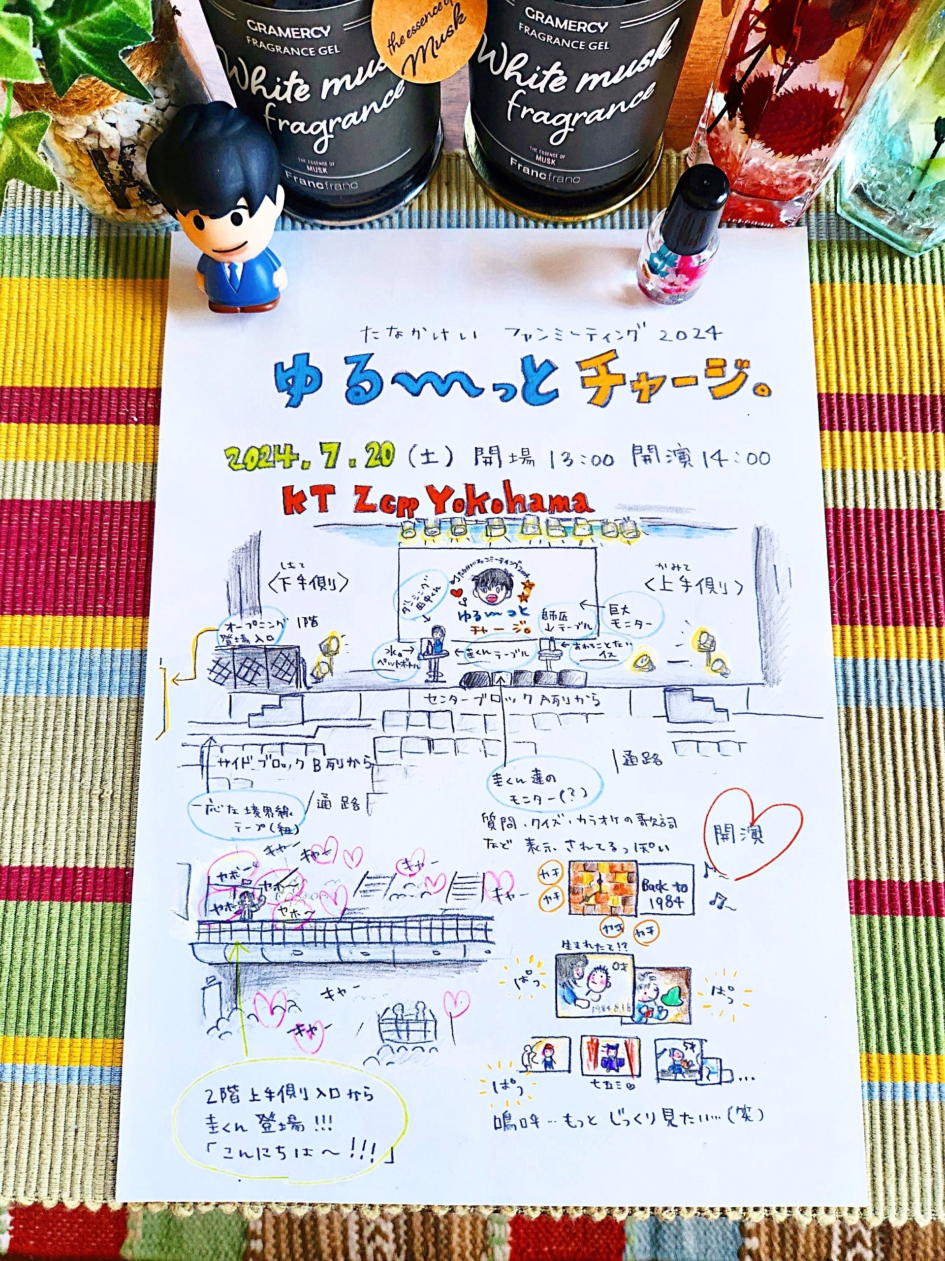 たなかけいファンミーティングゆる～っとチャージ。2024 横浜昼