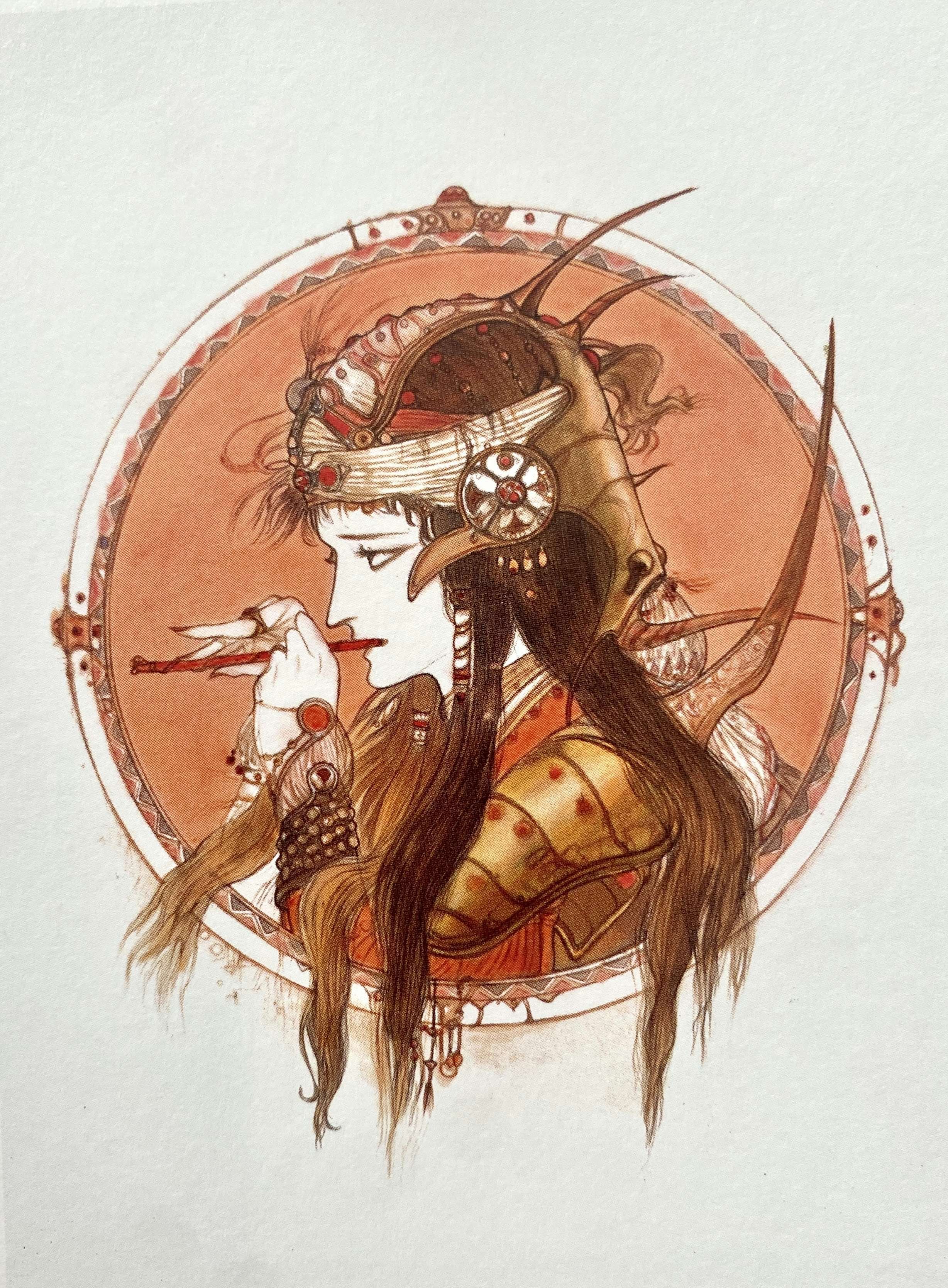 天野喜孝の絵｜🌈のブーレイ