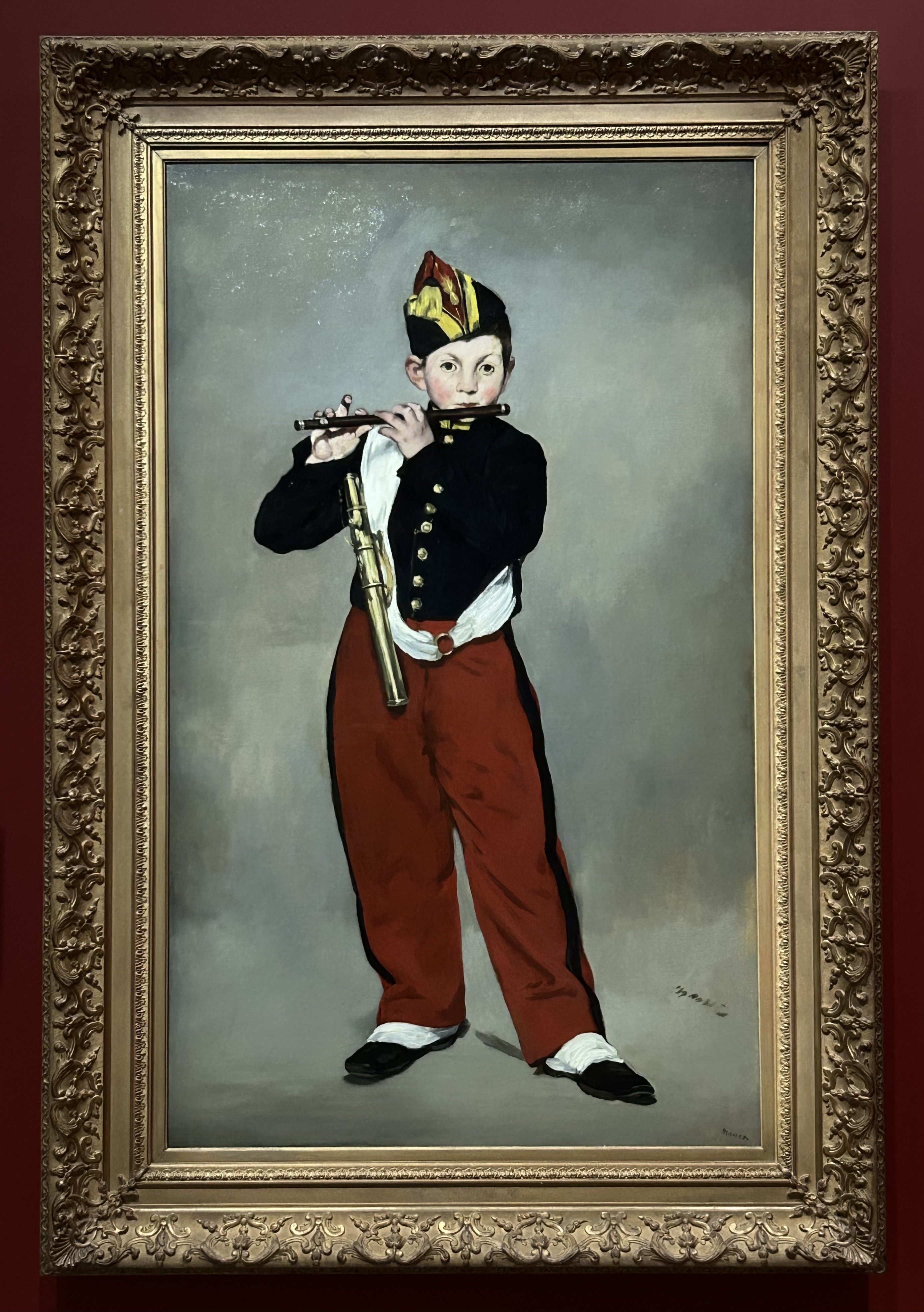 子供のためのオルセー美術館(161)ああっ、やられた！/マネ・切り取られ