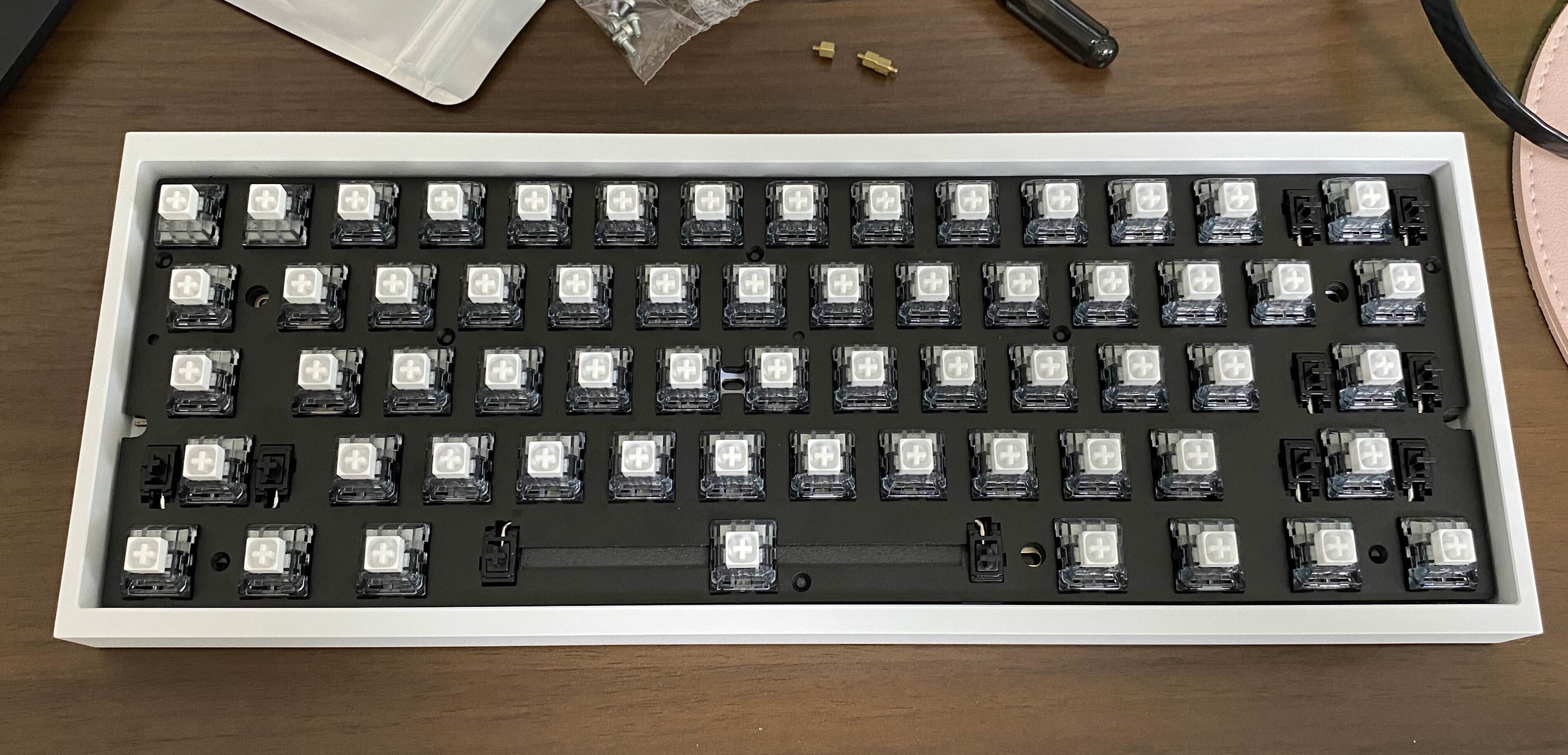 Tofu60 Redux kit]初めての自作キーボード｜ksr03_しろさん