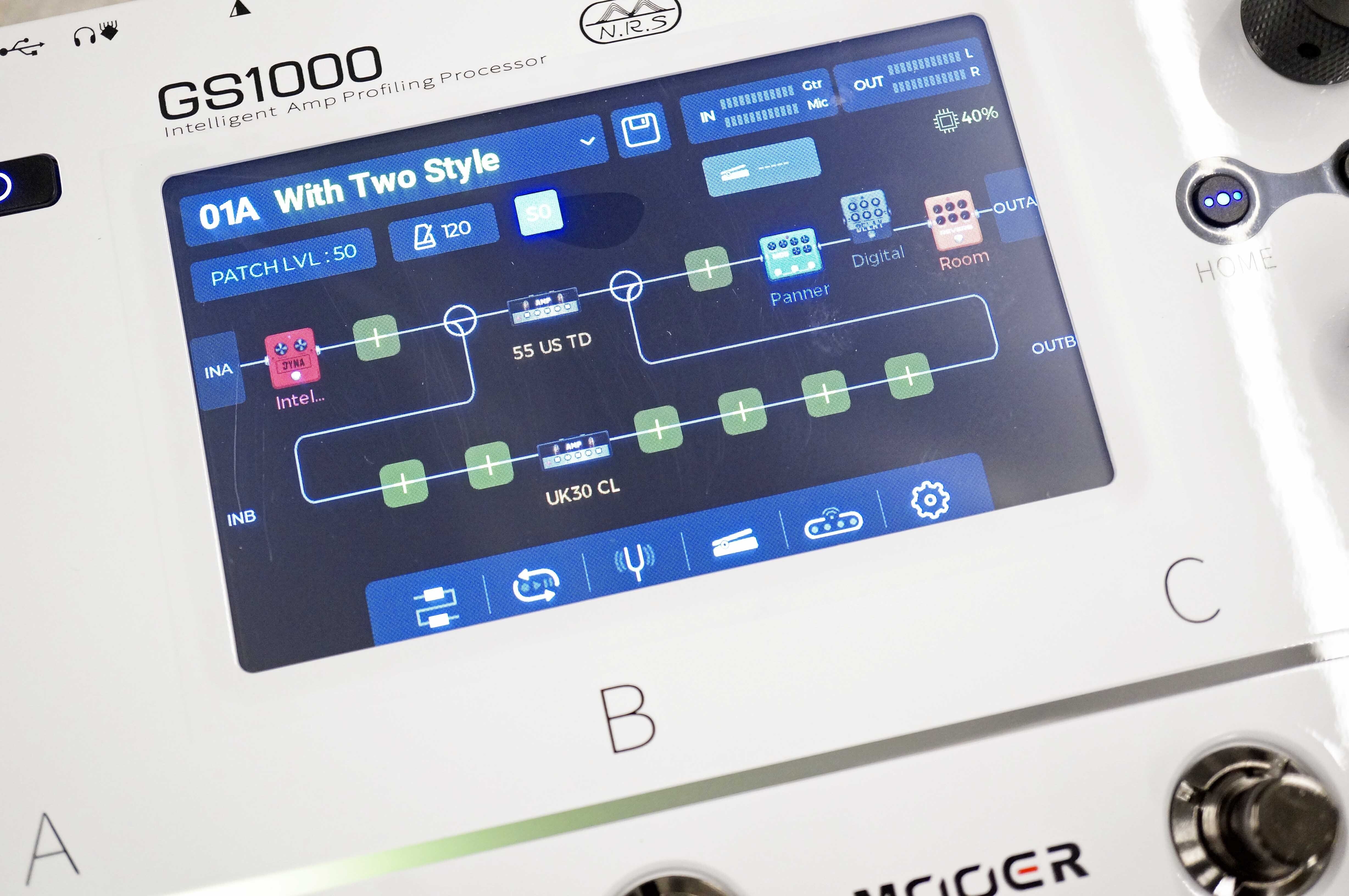 小さめ、タッチパネル、キャプチャ……Mooerの新しいGS1000がすごい