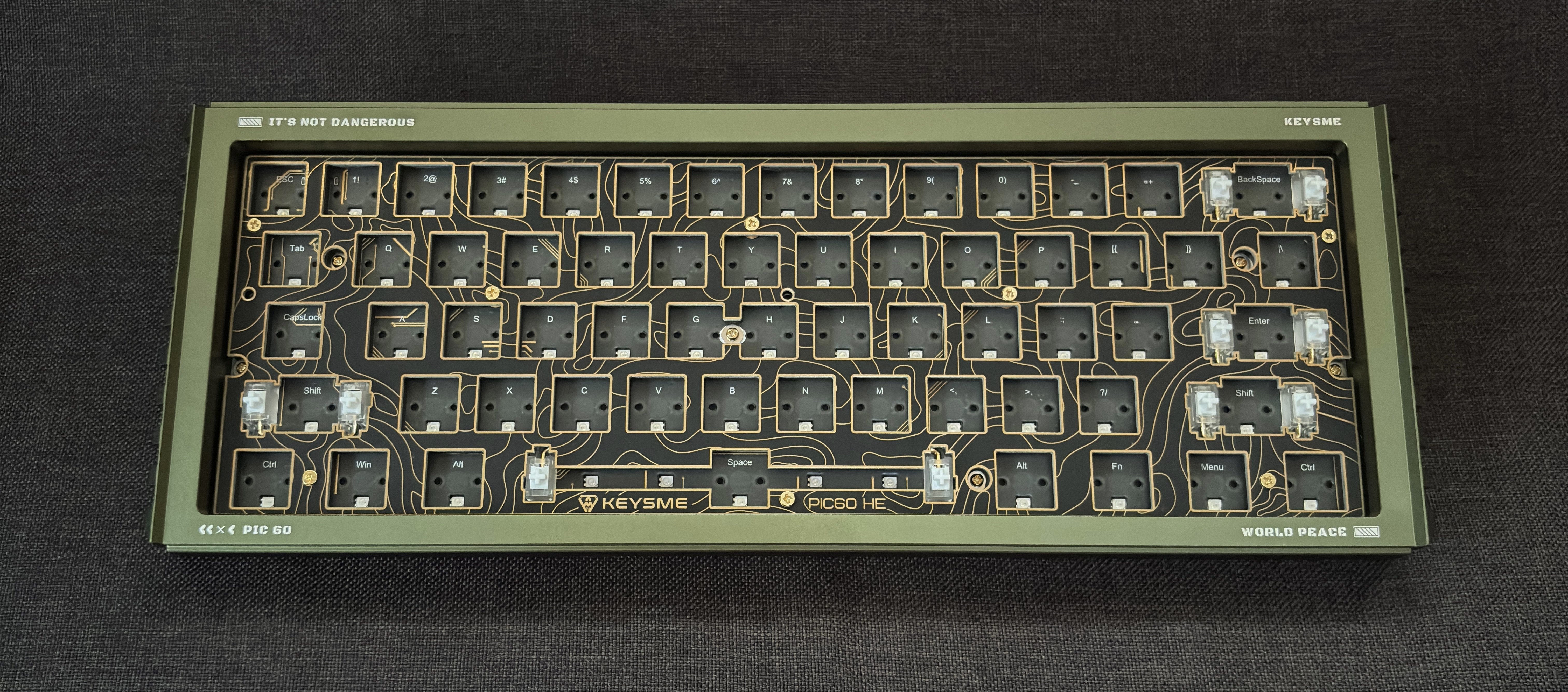 Gateron GT60 Pro・KeysMe PIC60 レビュー｜いもし