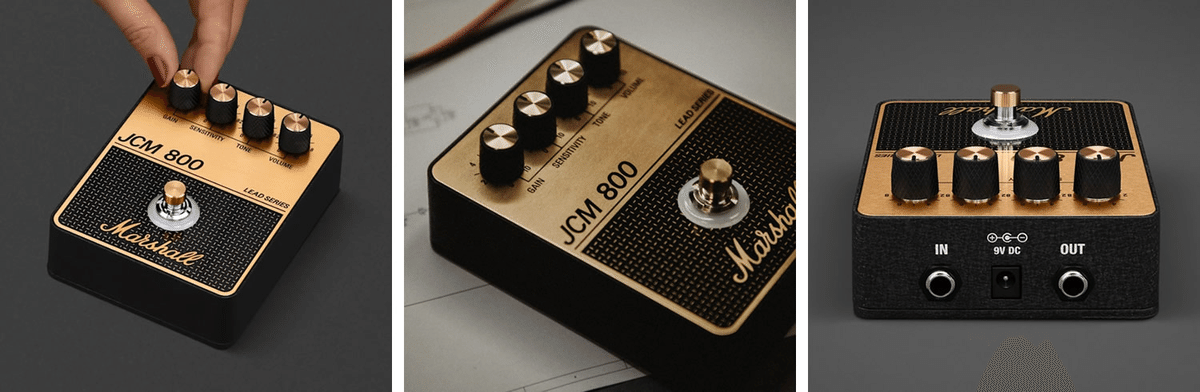 マーシャルアンプのアイコニックなトーンがオーバードライブペダルに