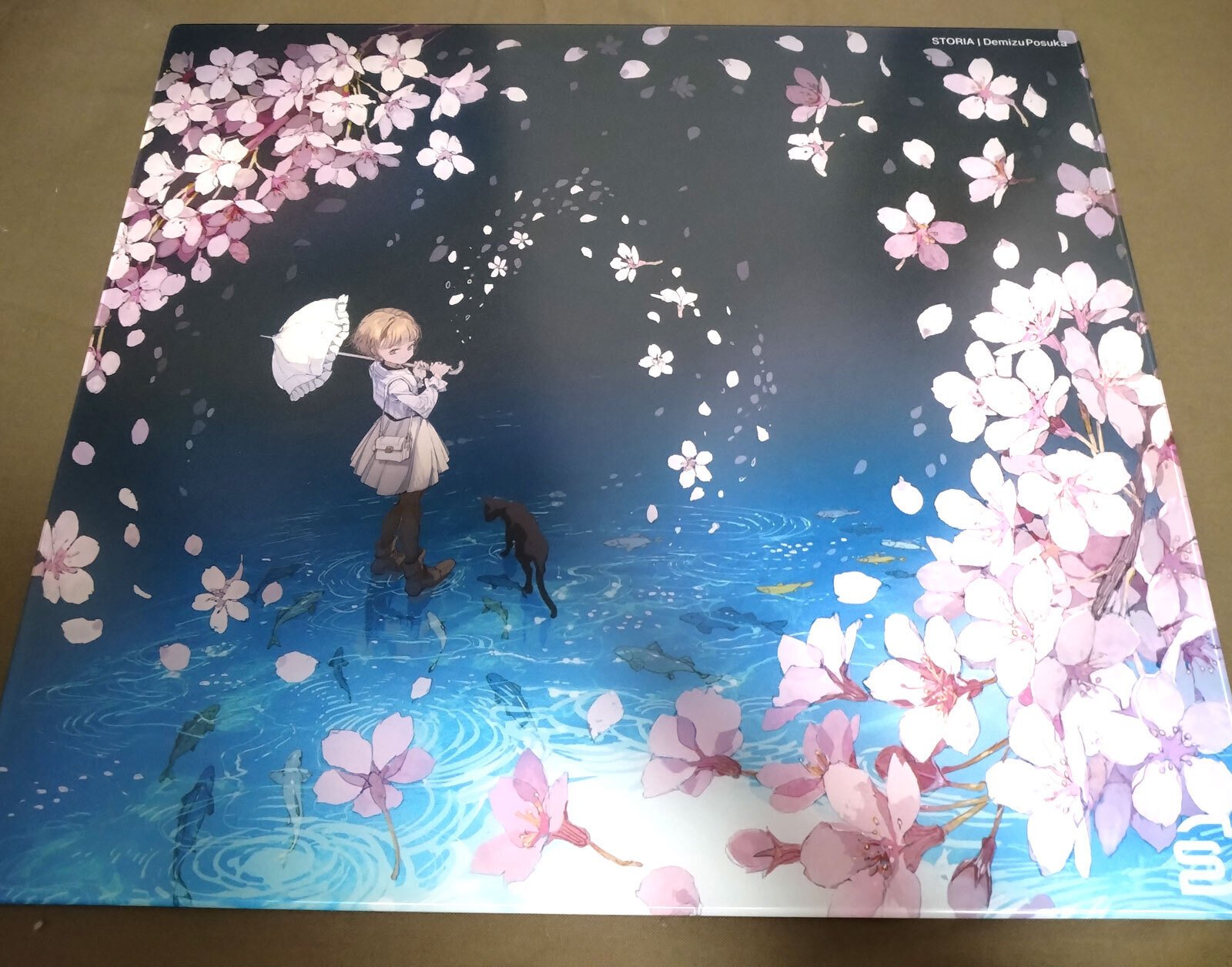 STORIA ゲーミングガラスマウスパッド Sloth DemizuPosuka Edition｜五月雨