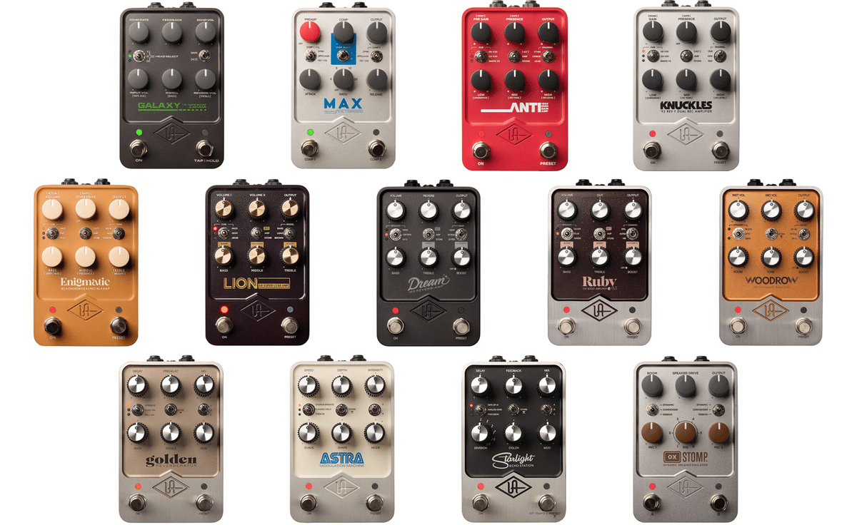 UAFXエフェクターの対象13機種がお買い得な期間＆数量限定