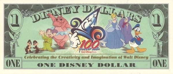初めてのDダラー】ウォルト・ディズニー生誕100周年🎉2002年版$1