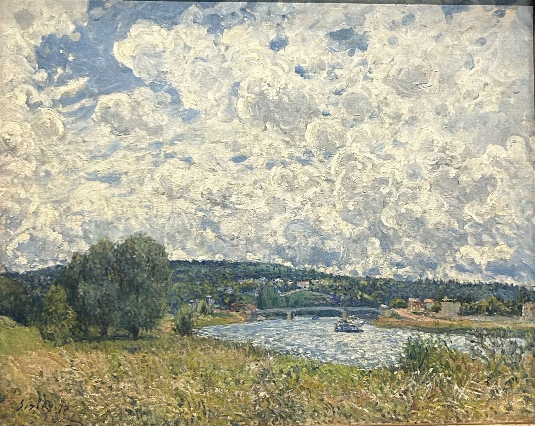 子供のためのオルセー美術館(204)あふれ出るもの/ぶれない！シスレー