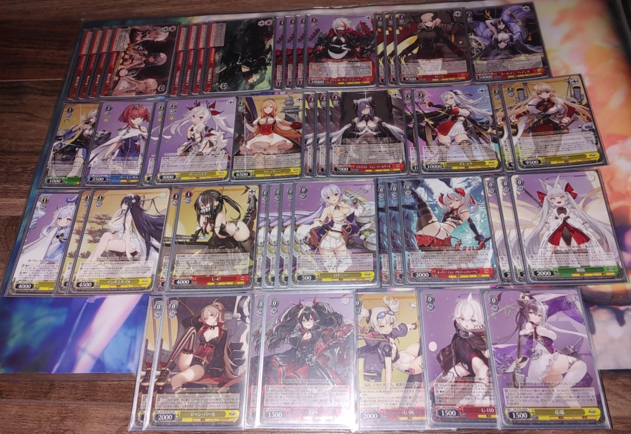 ヴァイスシュヴァルツ】オーバーロード 8電源 フルホイルデッキ＋