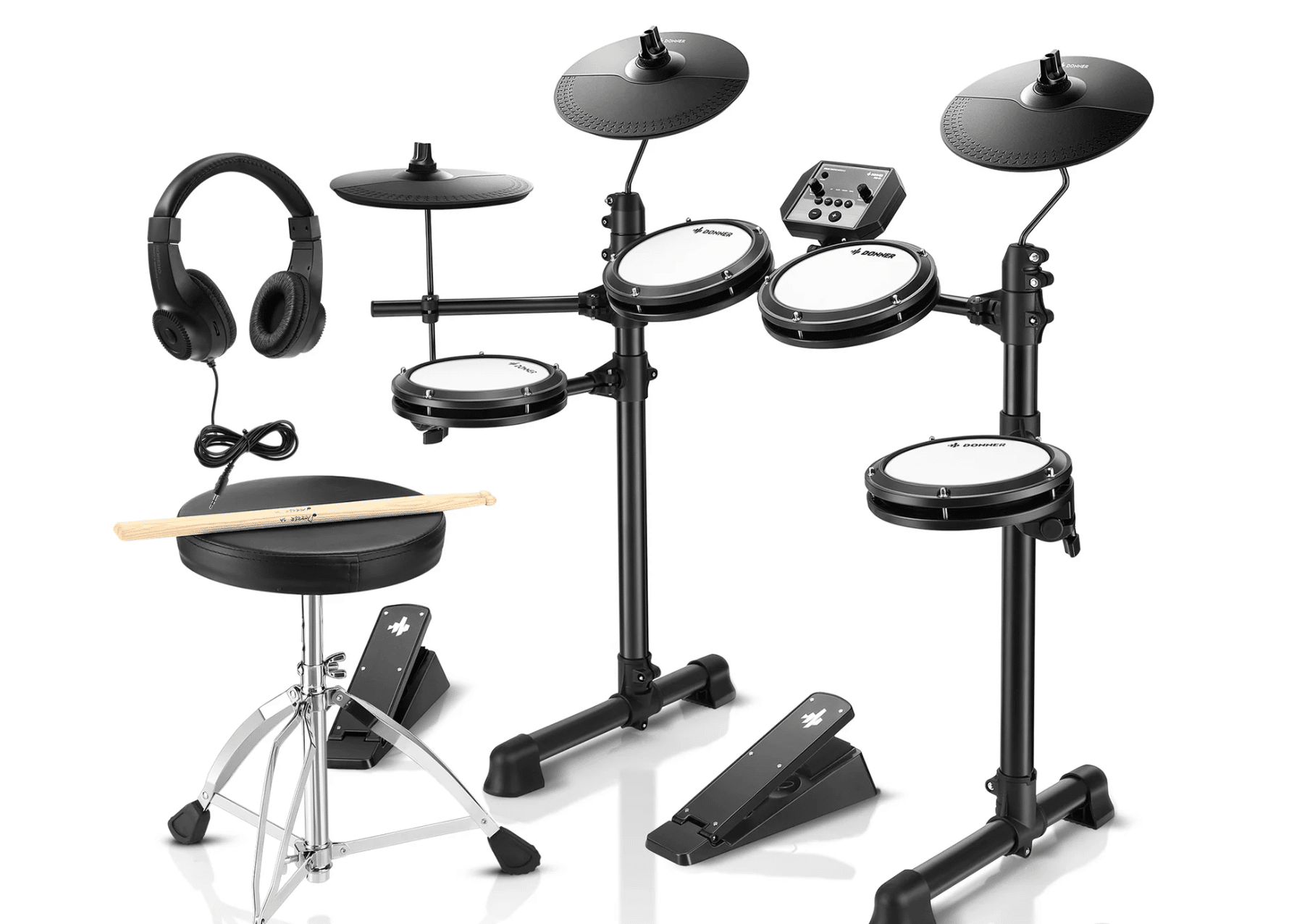 CEULA 電子ドラム 5ドラム3シンパル 専用マット付 CEULA 945 電子