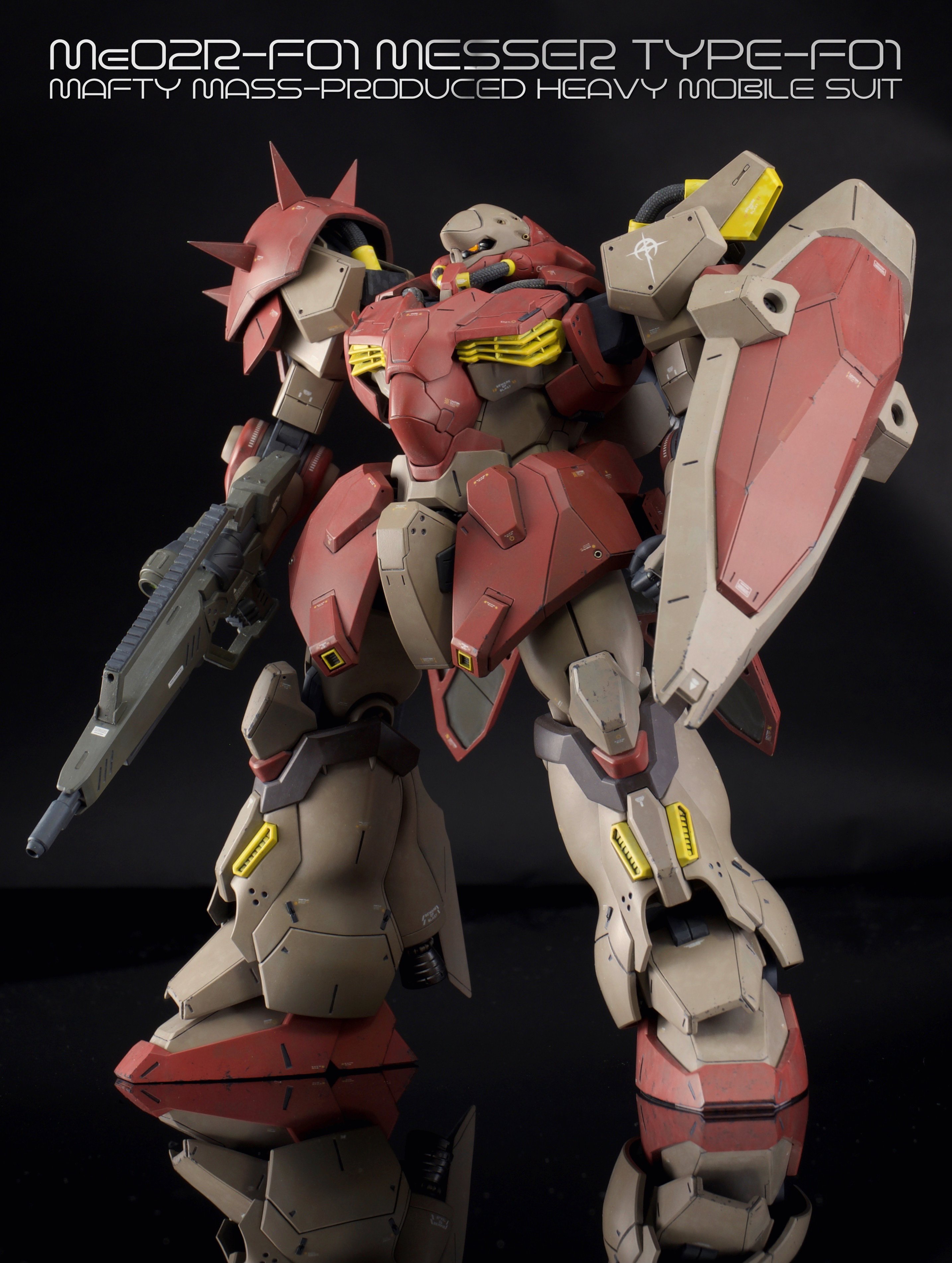 完成報告】HGUCメッサーF01型｜まサる(msr457)