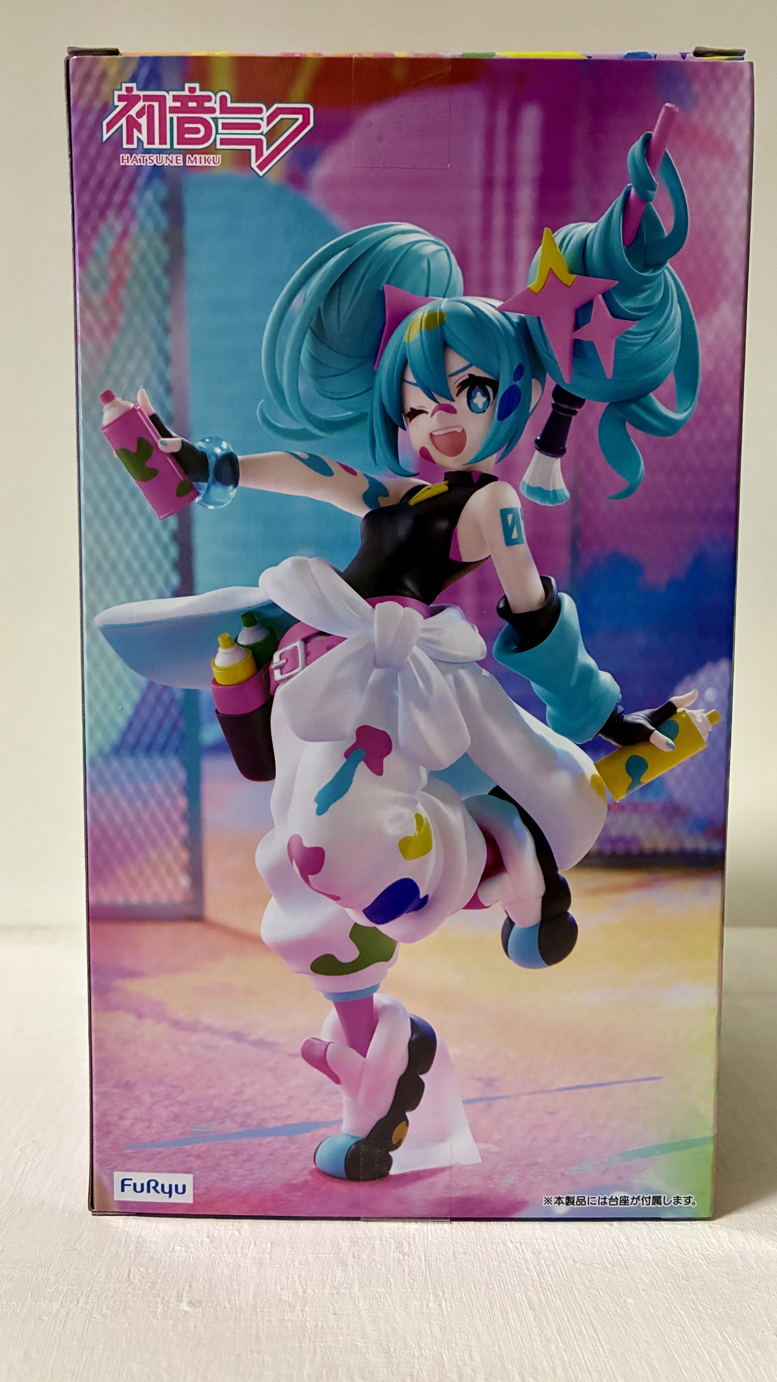 Trio-Try-iT Figure ペイントガール】 初音ミク 獲ってきた 【クレーン