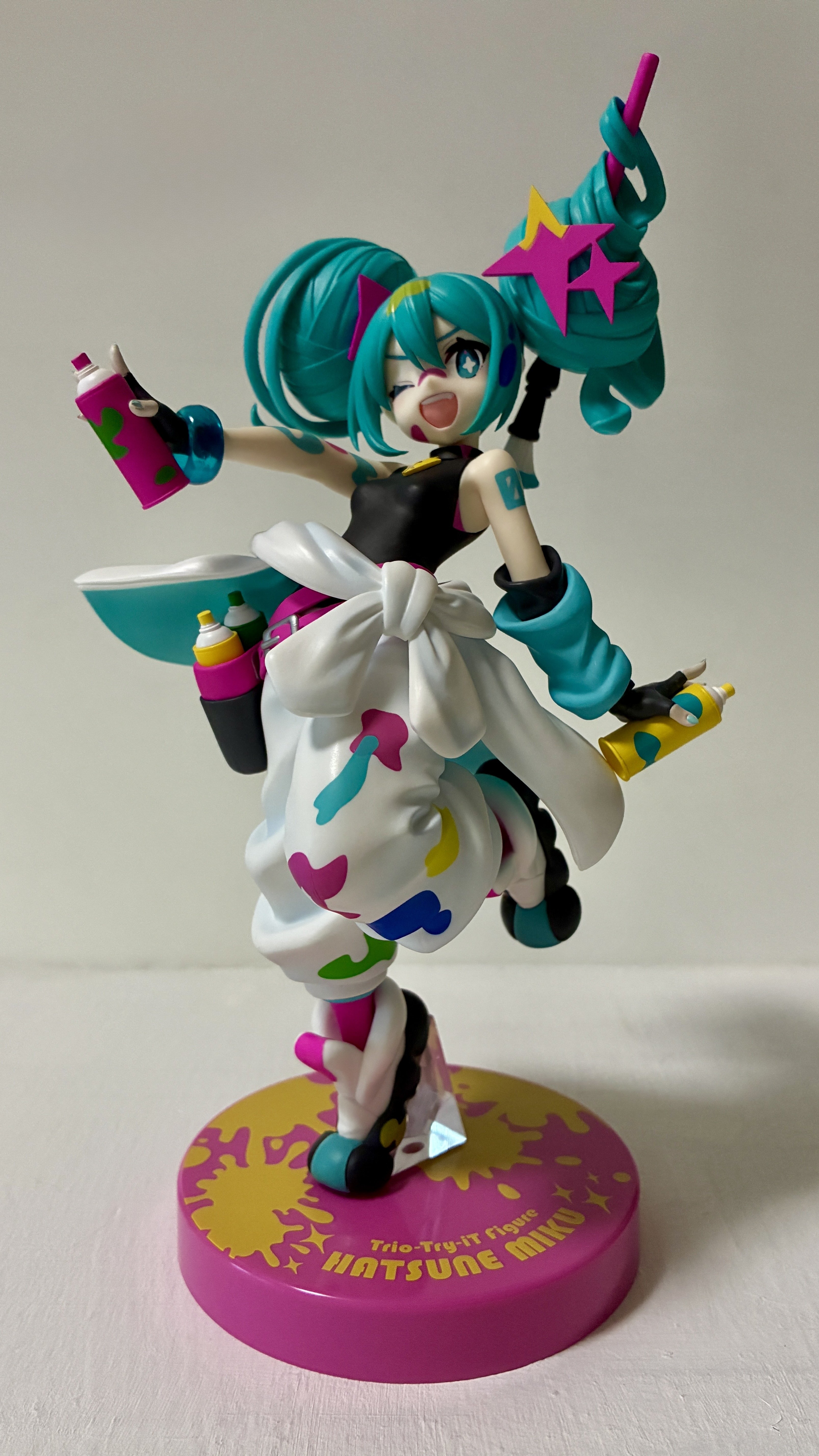 Trio-Try-iT Figure ペイントガール】 初音ミク 獲ってきた 【クレーン