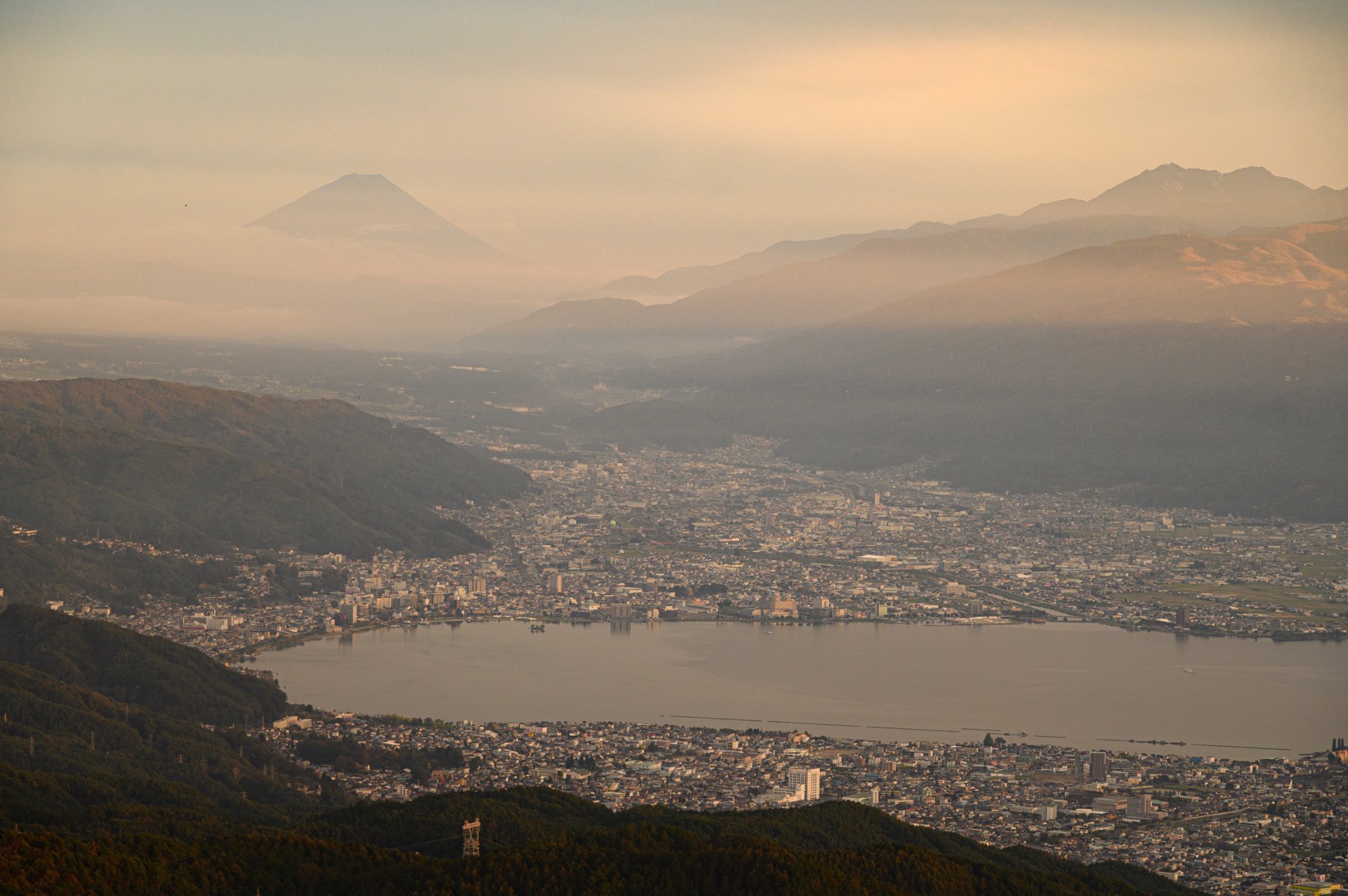 高ボッチ高原の夕暮れと夜。｜Y.Washizu