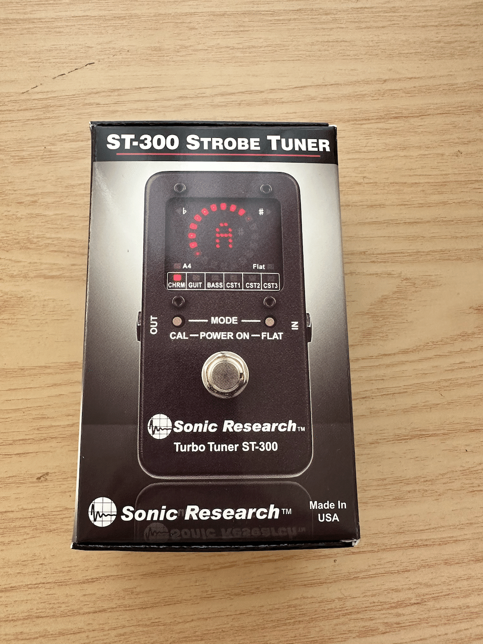 ベースチューナー Sonic Research ST-300 購入記｜nobuoo