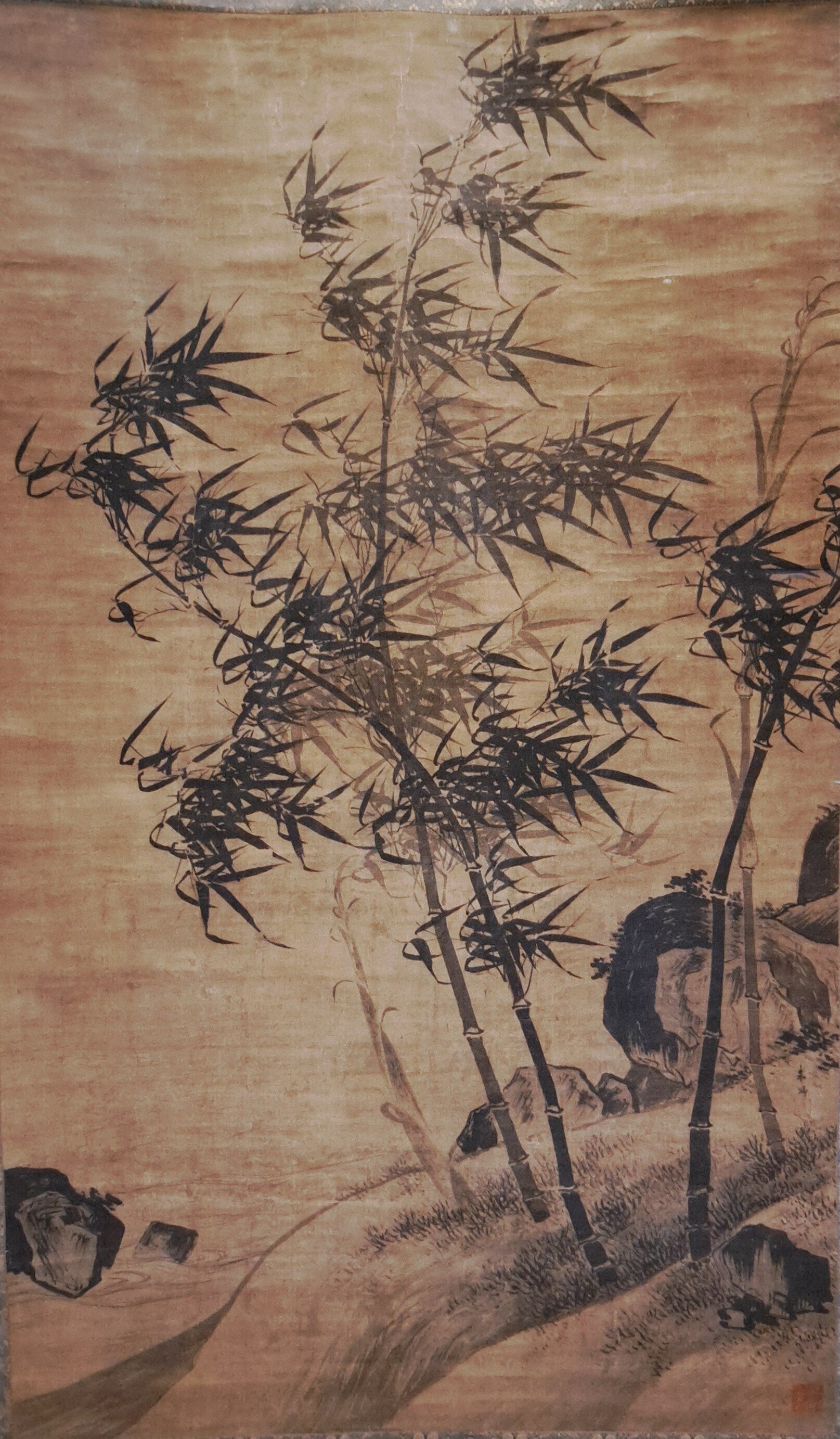 中国書画精華—宋・元時代の名品—＞（東京国立博物館）：山水画の樹木