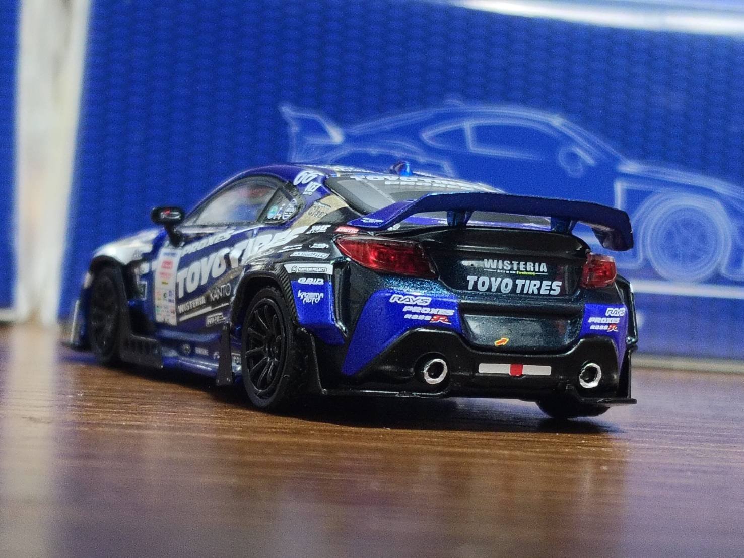 GULLIVER64 1/64 GR86 Team TOYOTIRES DRIFT D1GP 2025 #66｜岡田衛