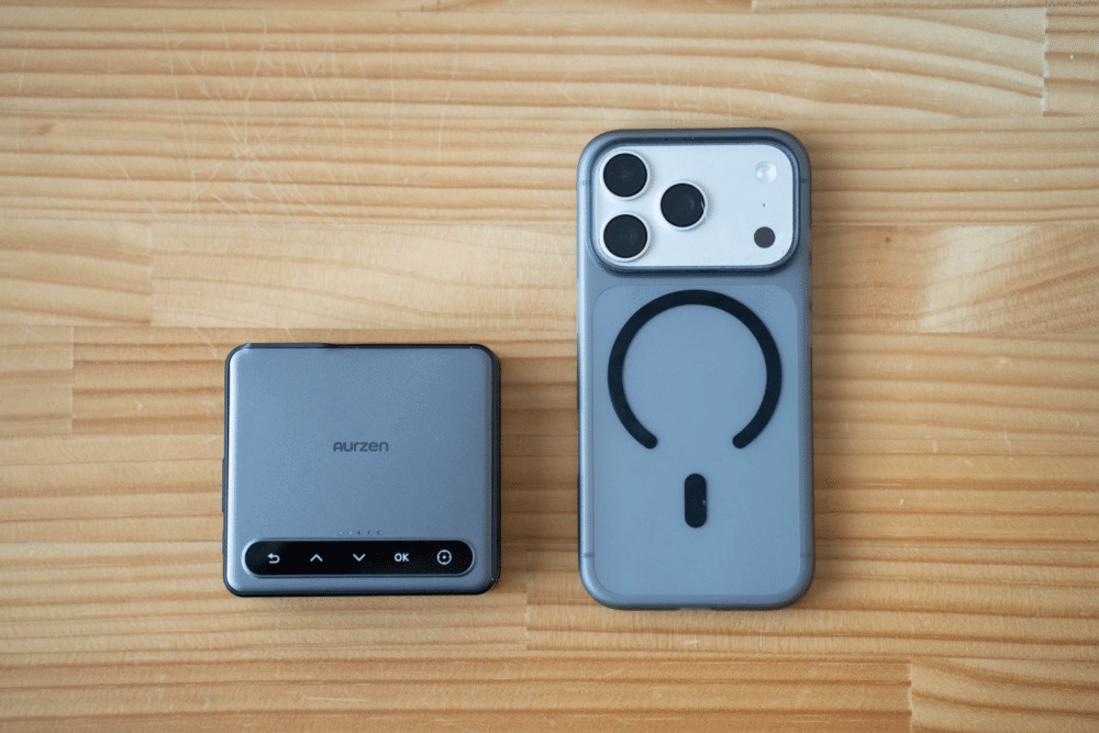 ゲームボーイアドバンスSPみたなプロジェクター「Aurzen ZIP」レビュー