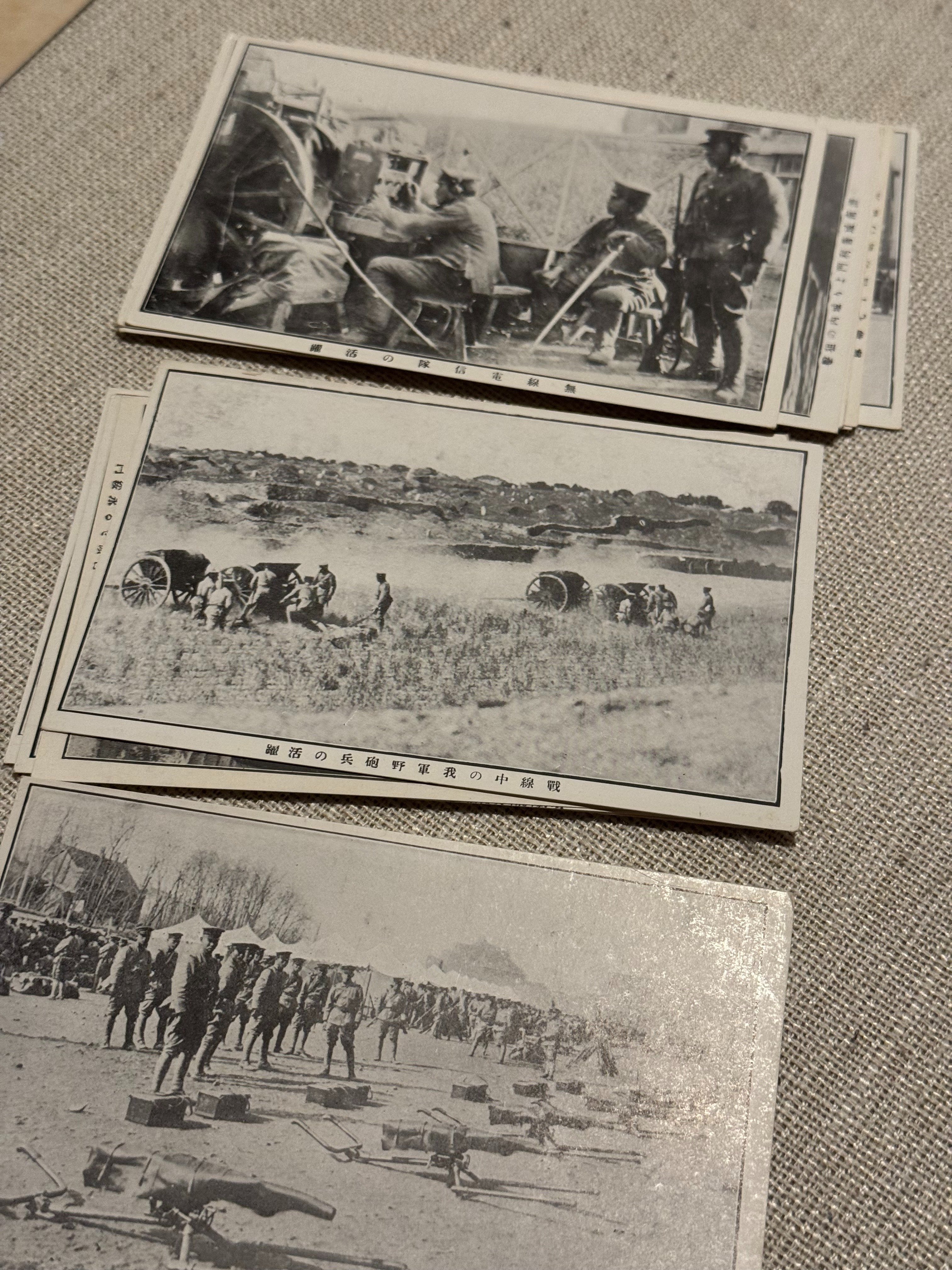 2025年にご寄贈いただいた大量の戦前絵葉書、整理つきましたー貴重品