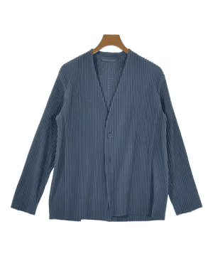 売り切れ御免_掘り出し物】HOMME PLISSE プリーツカジュアルジャケット