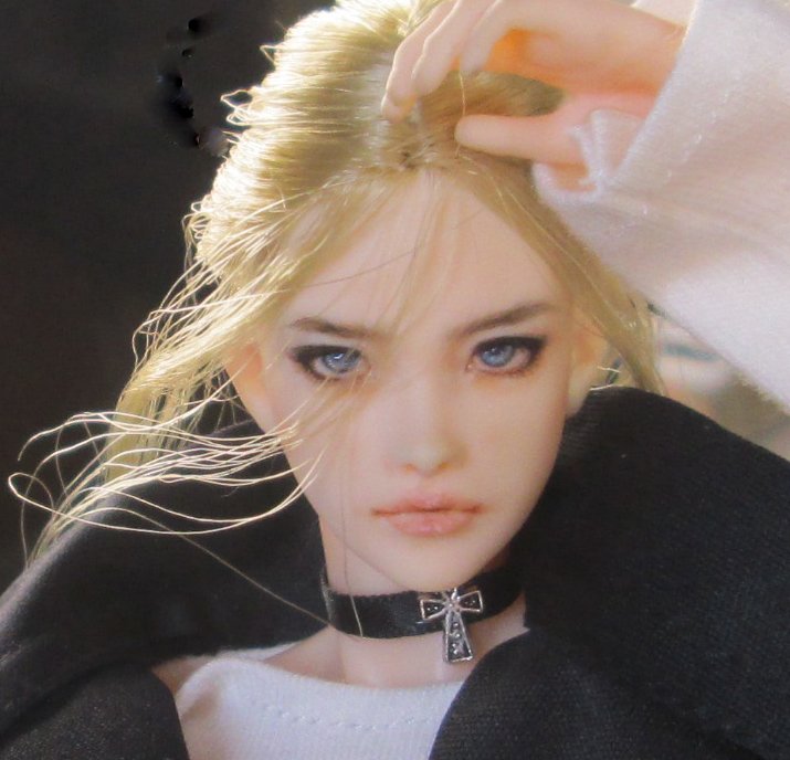 1/6カスタムドールヘッド☆UNFAIR13☆ bymiho☆六分の一男子図鑑