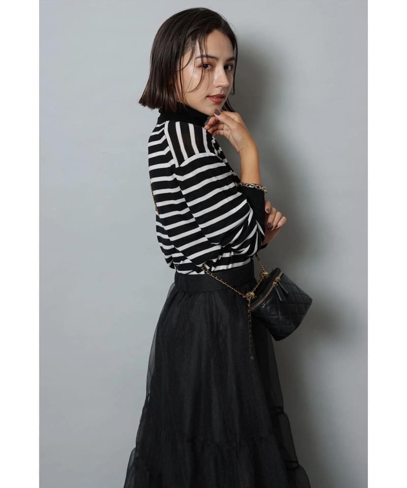 Arpege story(アルページュストーリー)の「オーガンティアードスカート