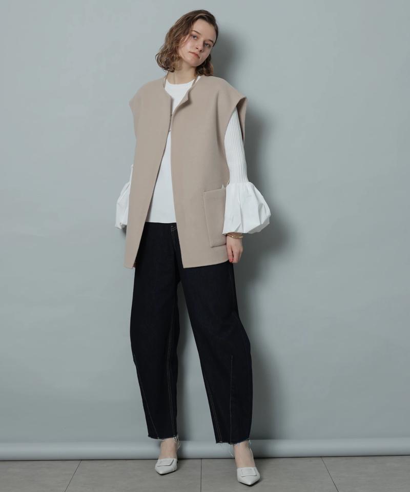 CADUNE(カデュネ)の「≪川上桃子さんコラボ≫袖バルーンニット」 - PARTE