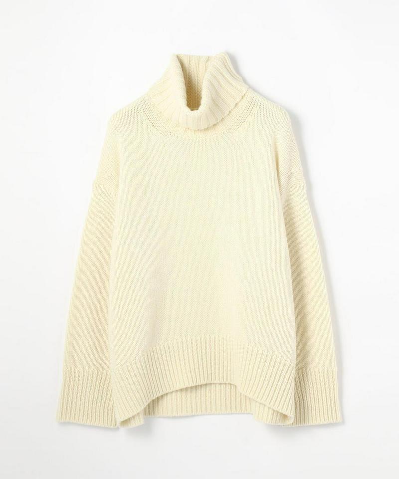 GALERIE VIE(ギャルリーヴィー)の「ファインウール ハイネックプル